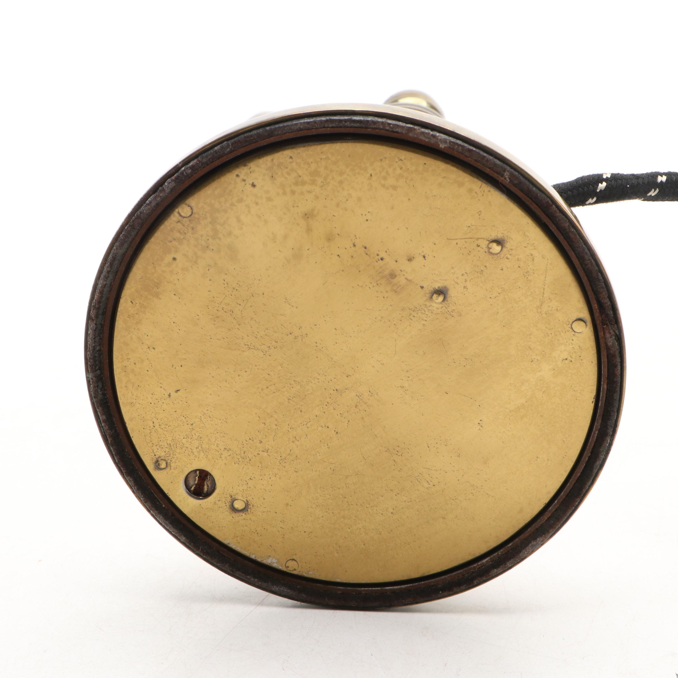 Antique Brass Candlestick Telephone