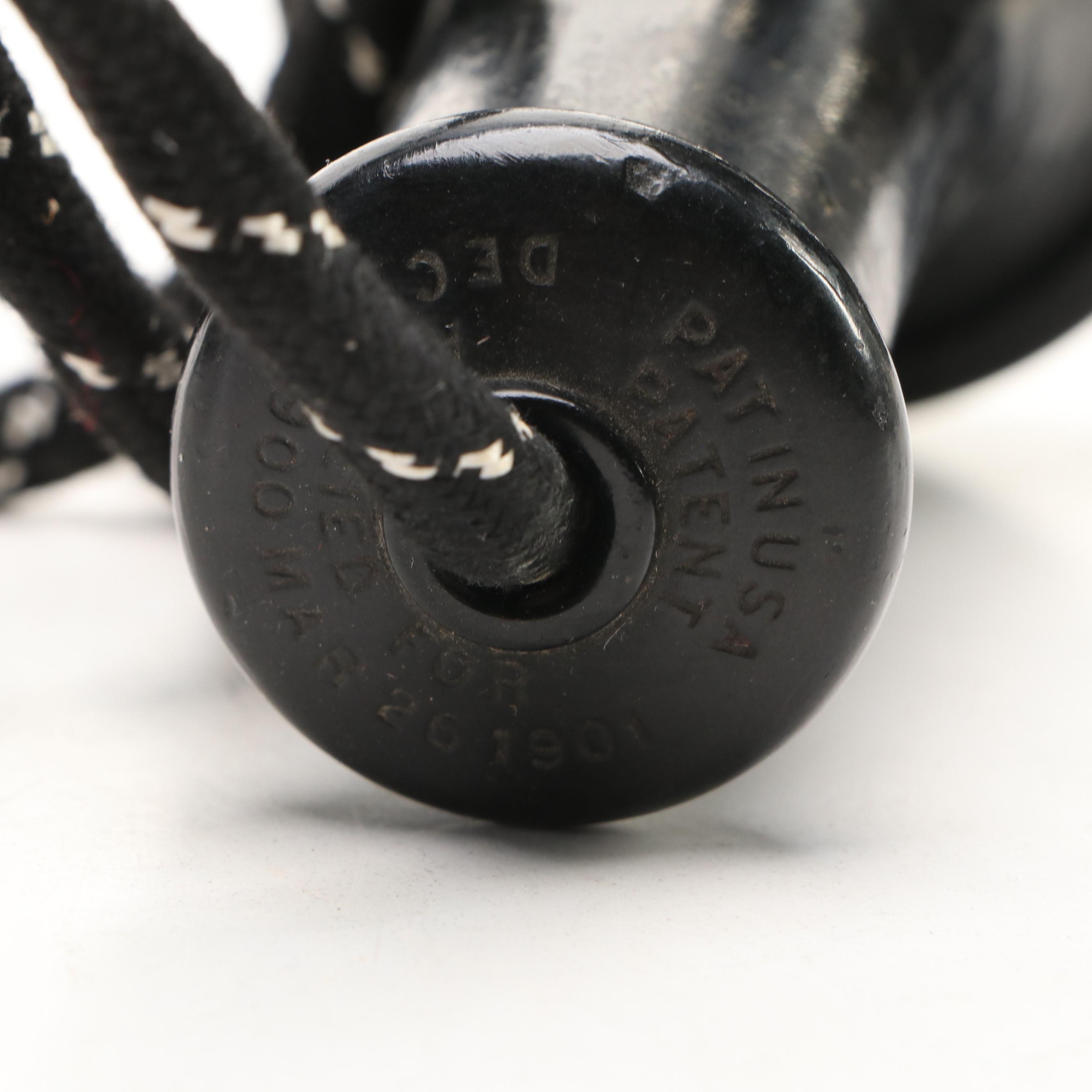 Antique Brass Candlestick Telephone