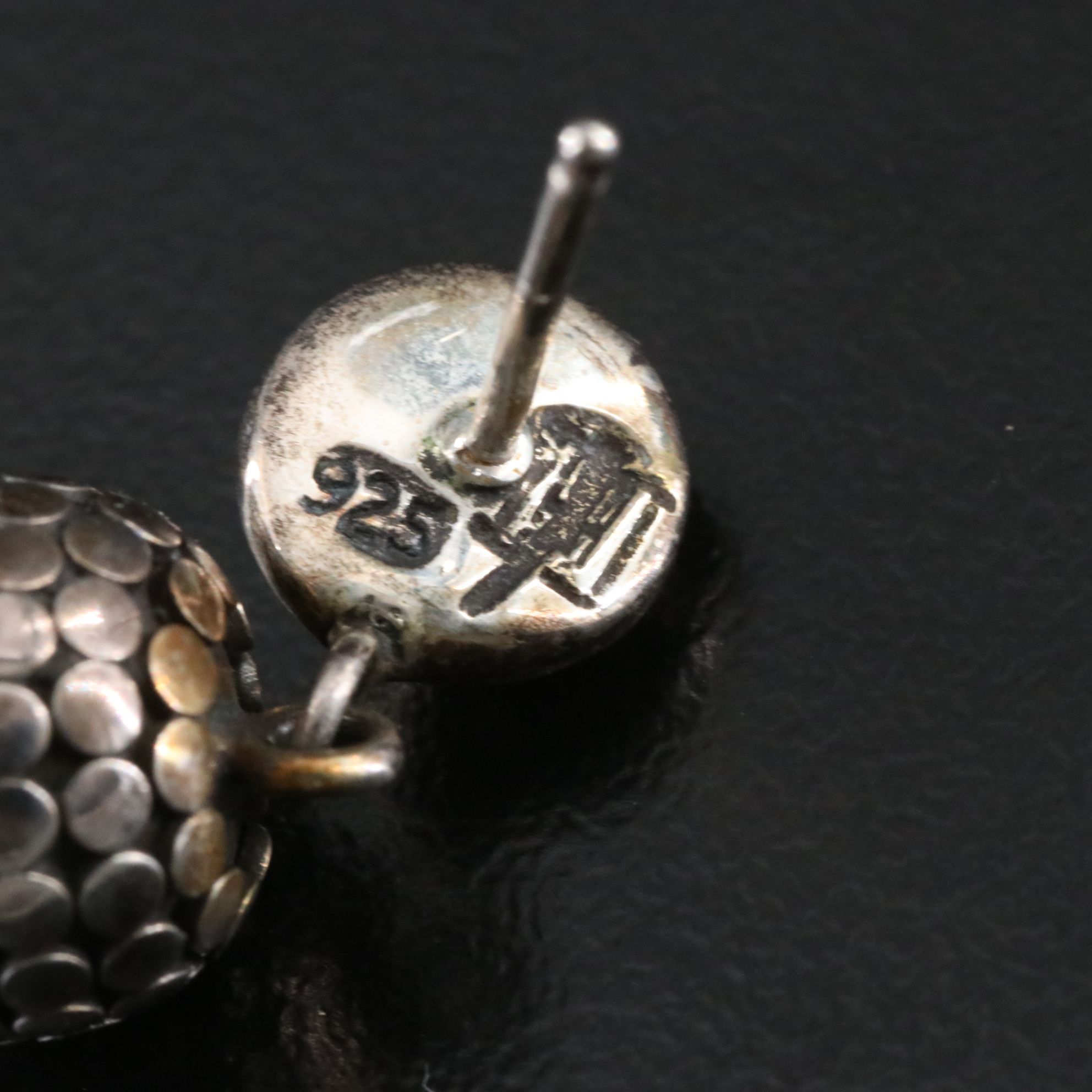 John Hardy Dot Sterling Ball Drop Earrings