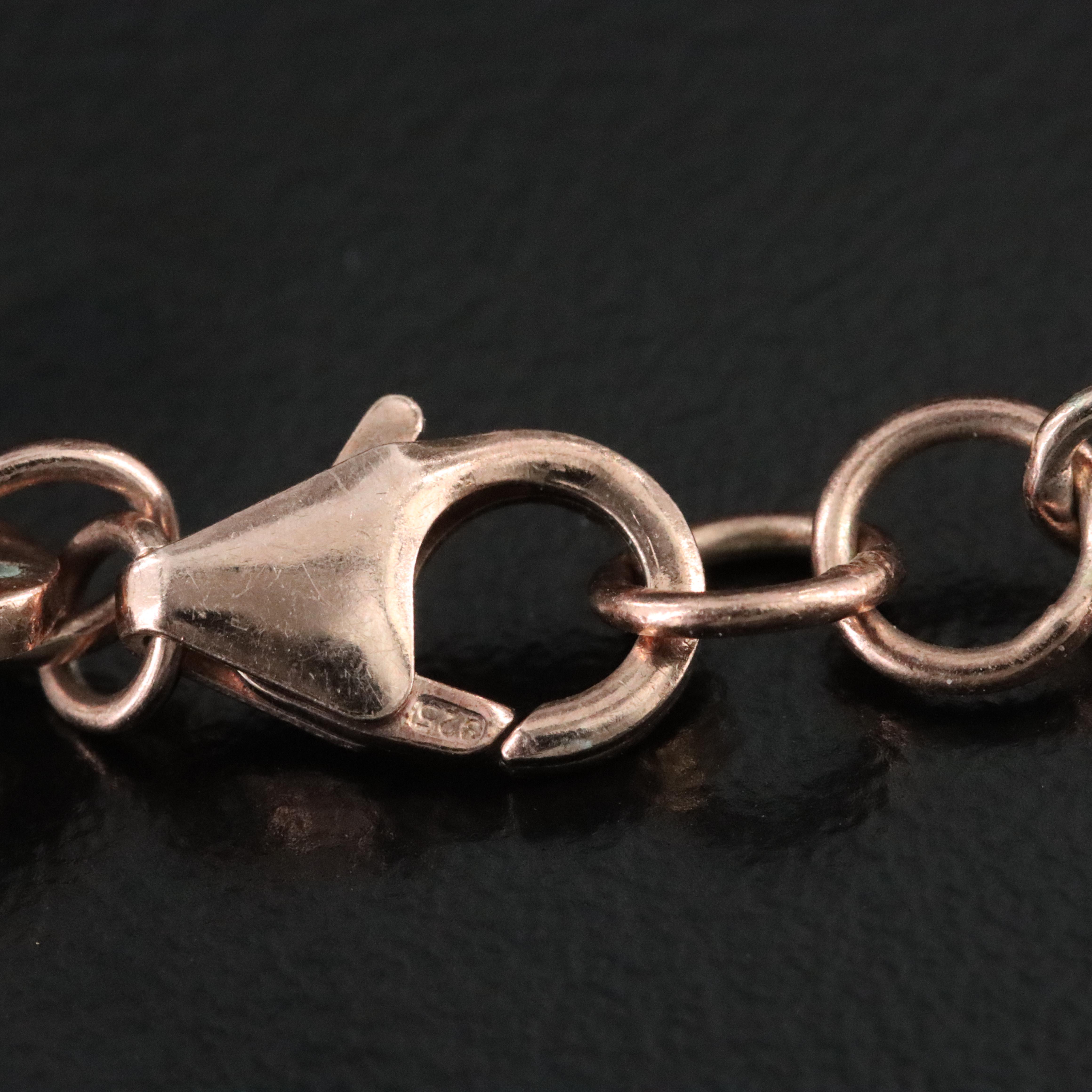 Sterling Rhinestone Bracelet