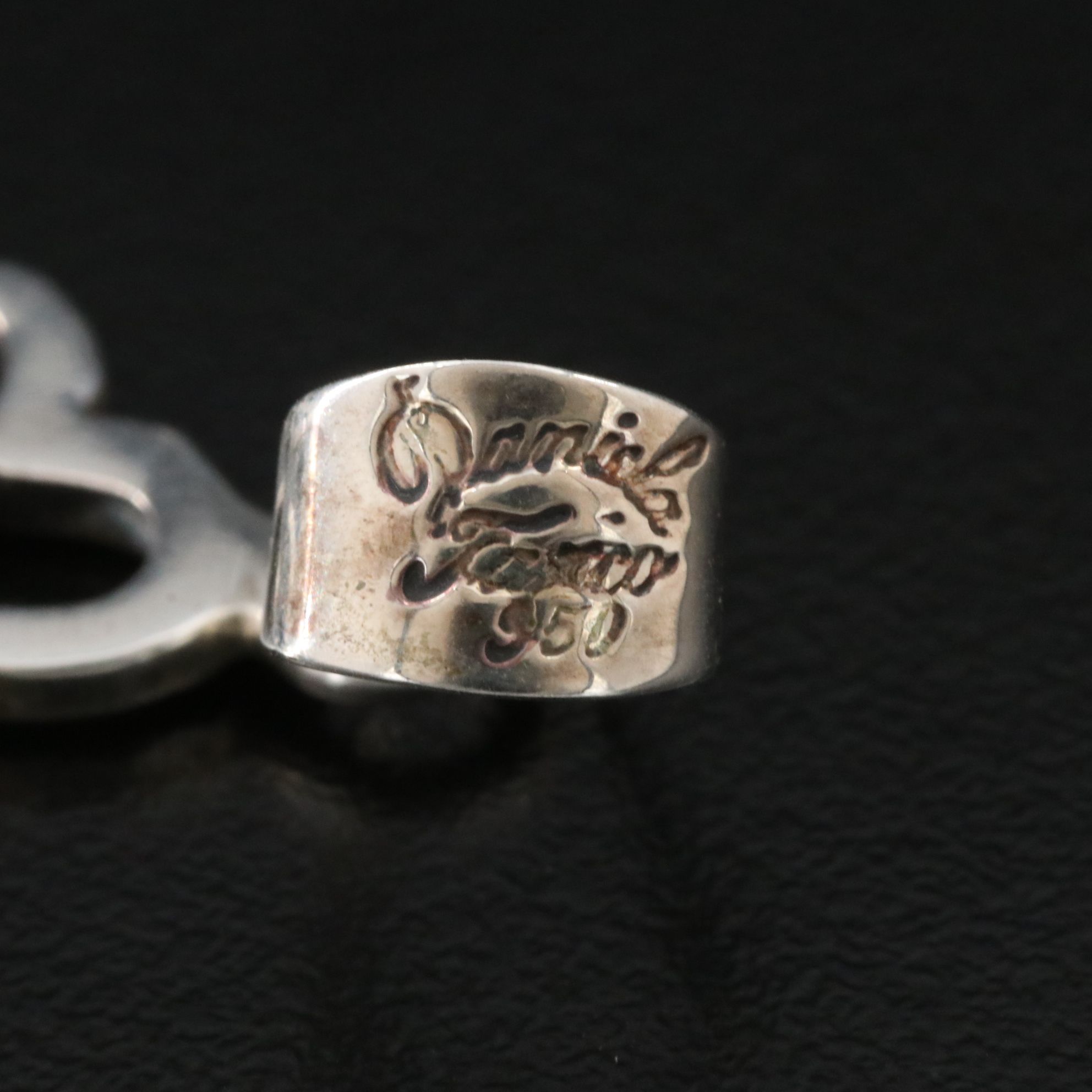 Taxco Daniela 950 Silver Cross Pendant