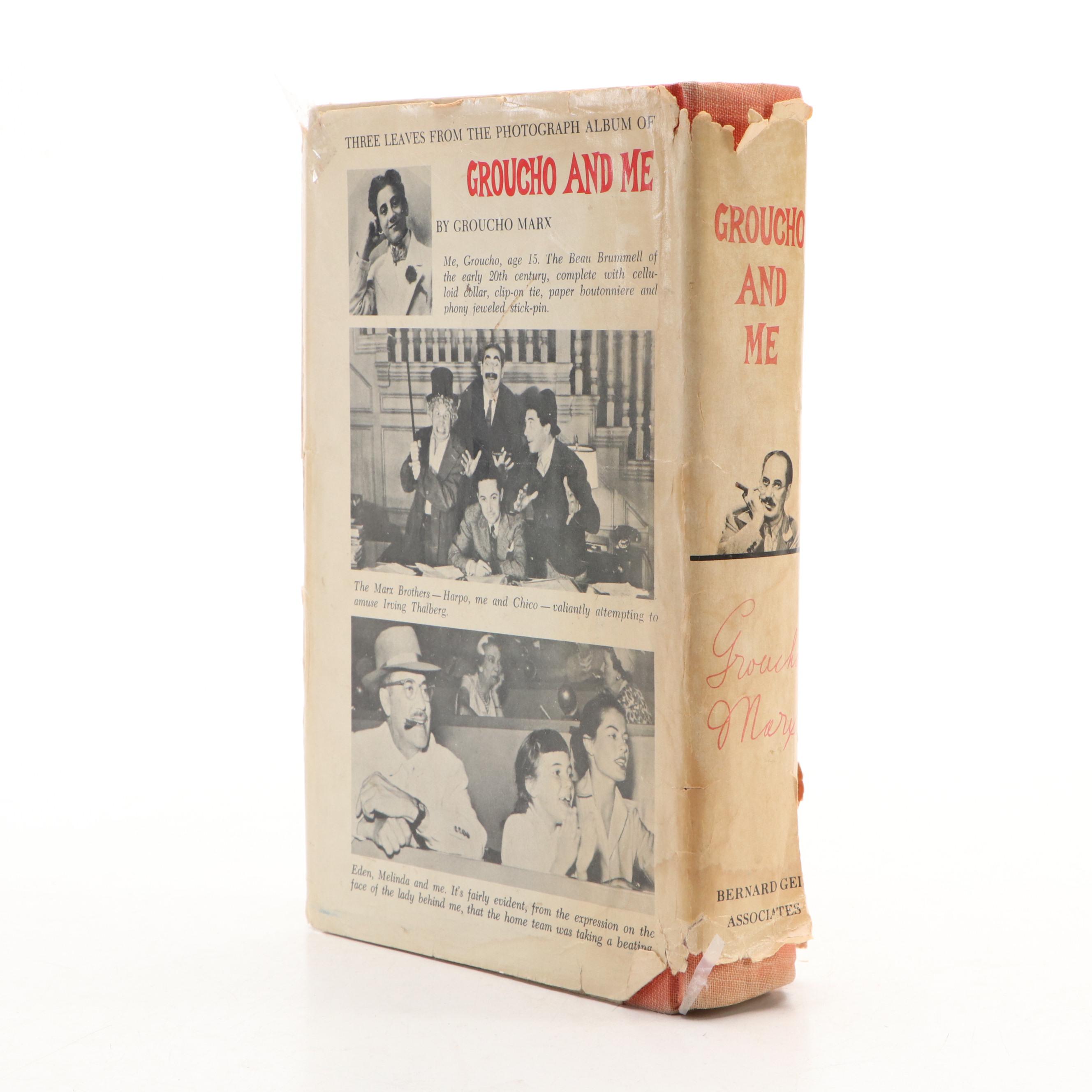 First Edition "Groucho and Me" by Groucho Marx, 1959