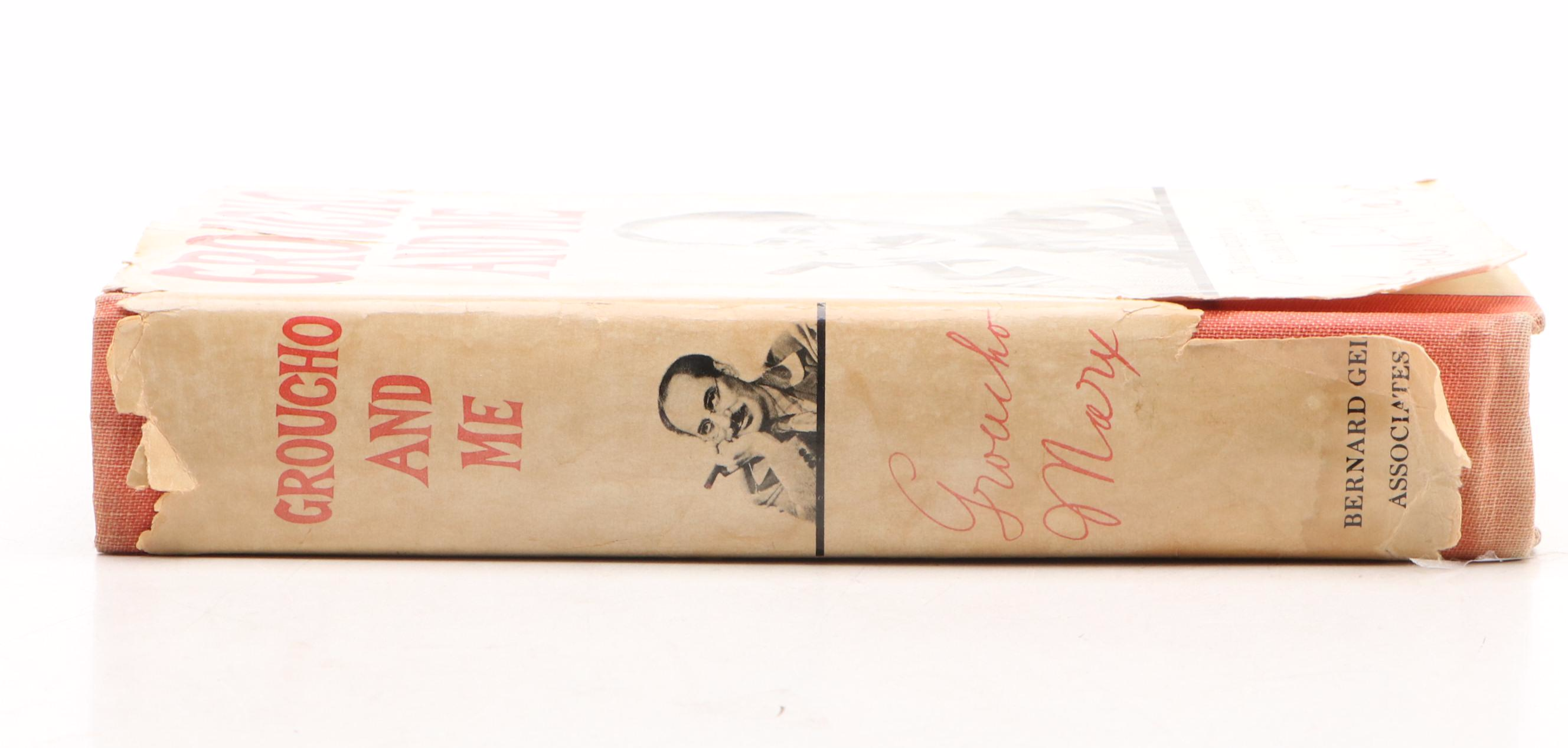 First Edition "Groucho and Me" by Groucho Marx, 1959