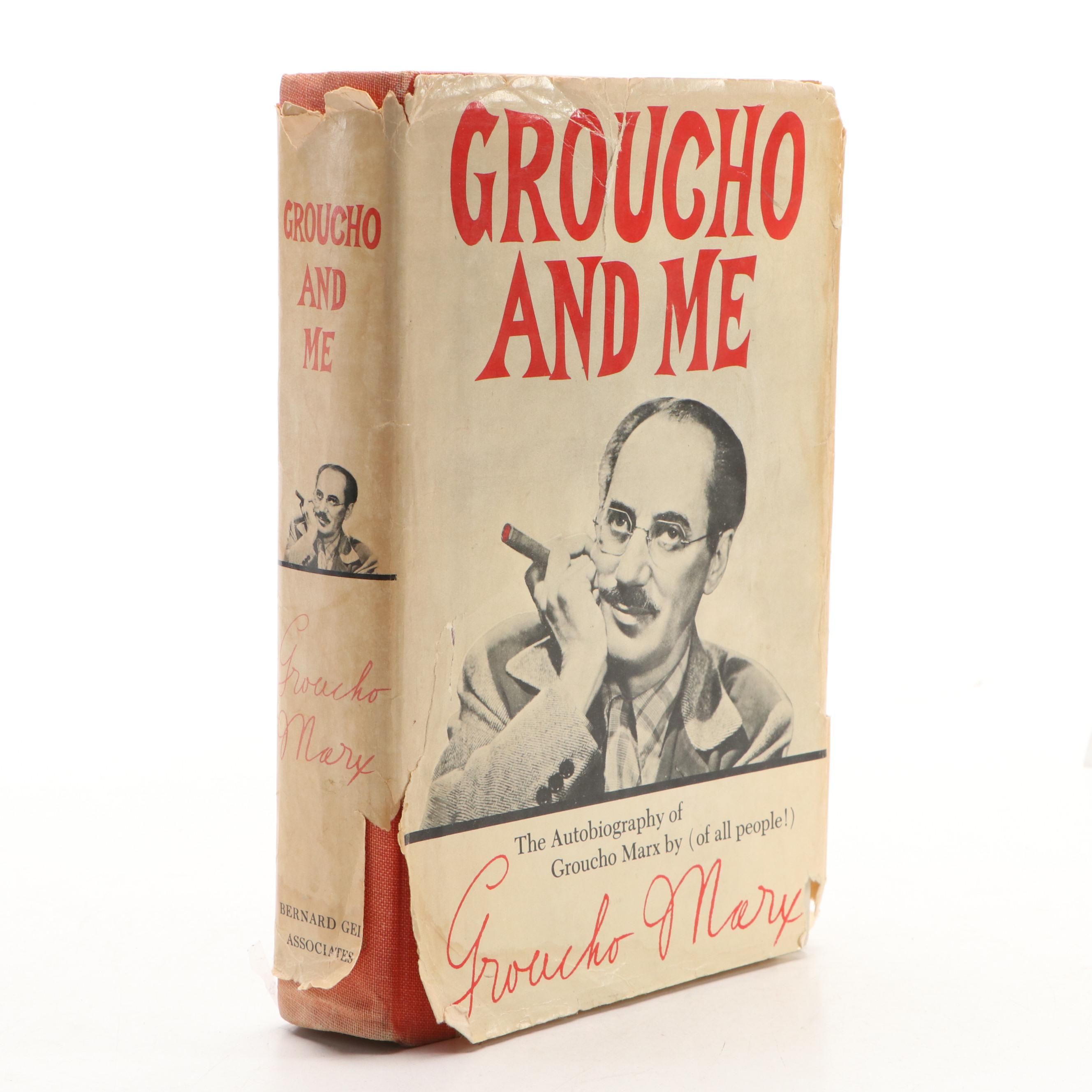 First Edition "Groucho and Me" by Groucho Marx, 1959