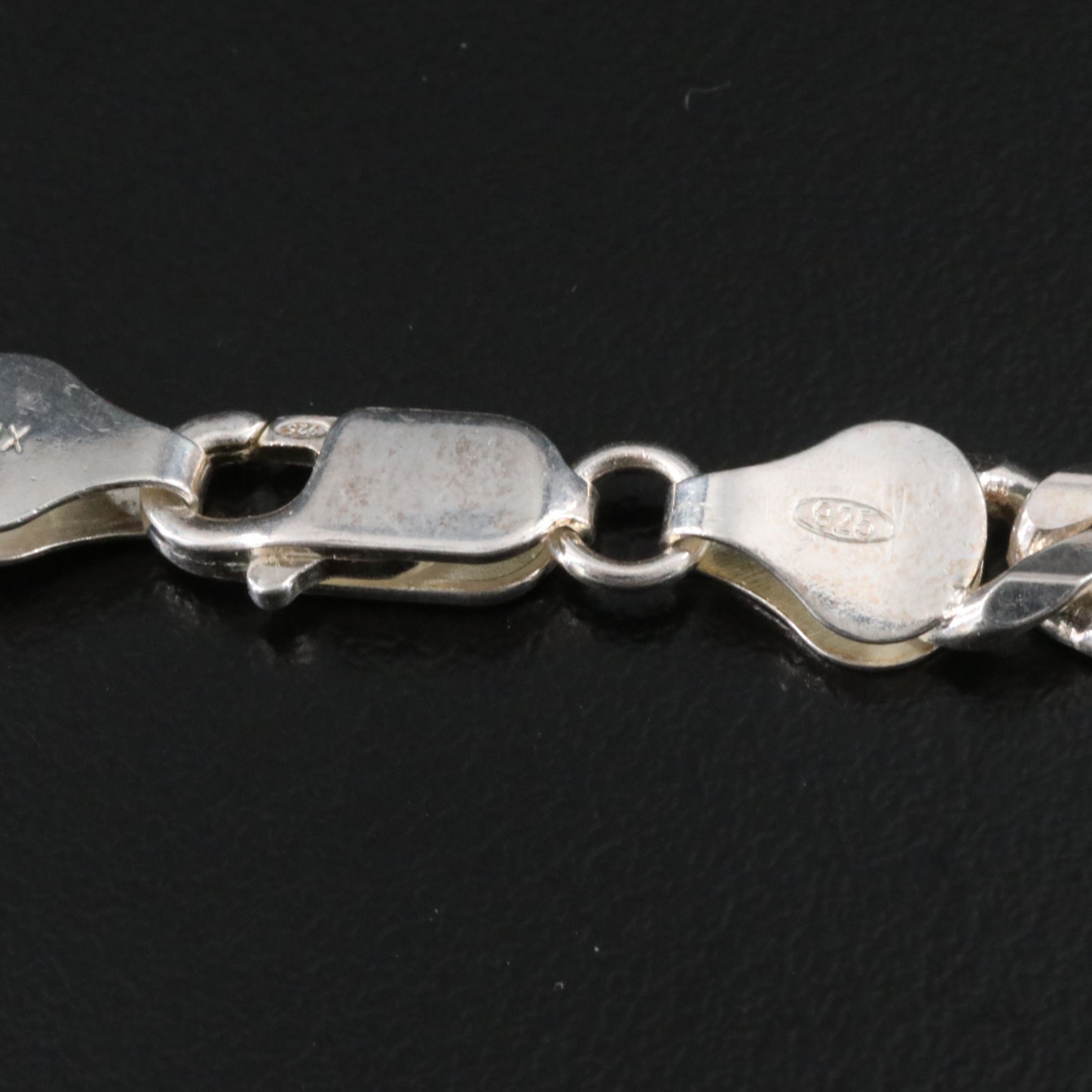 Italian Sterling Curb Chain Necklace