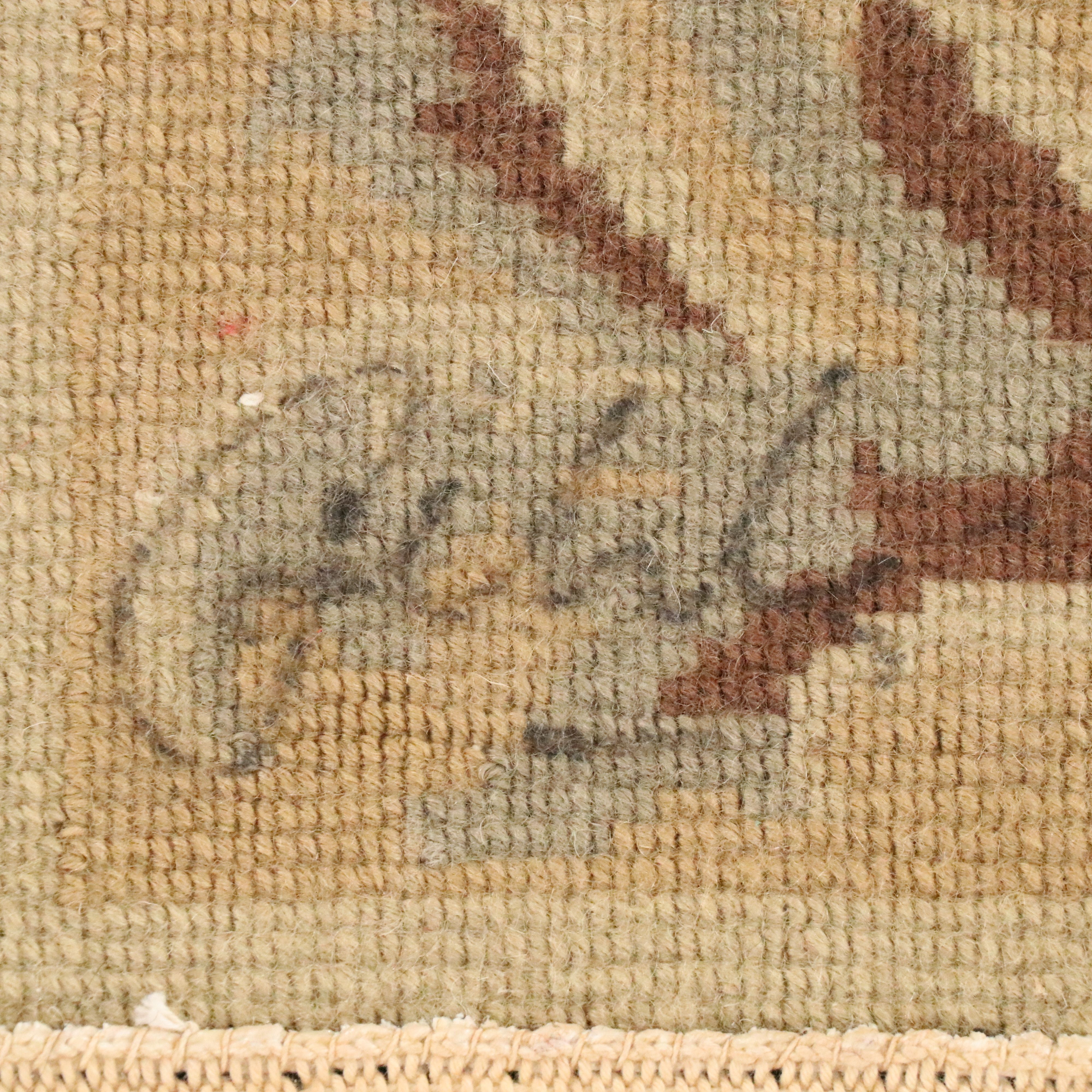 4'1 x 5'11 Hand-Knotted Nepalese Area Rug