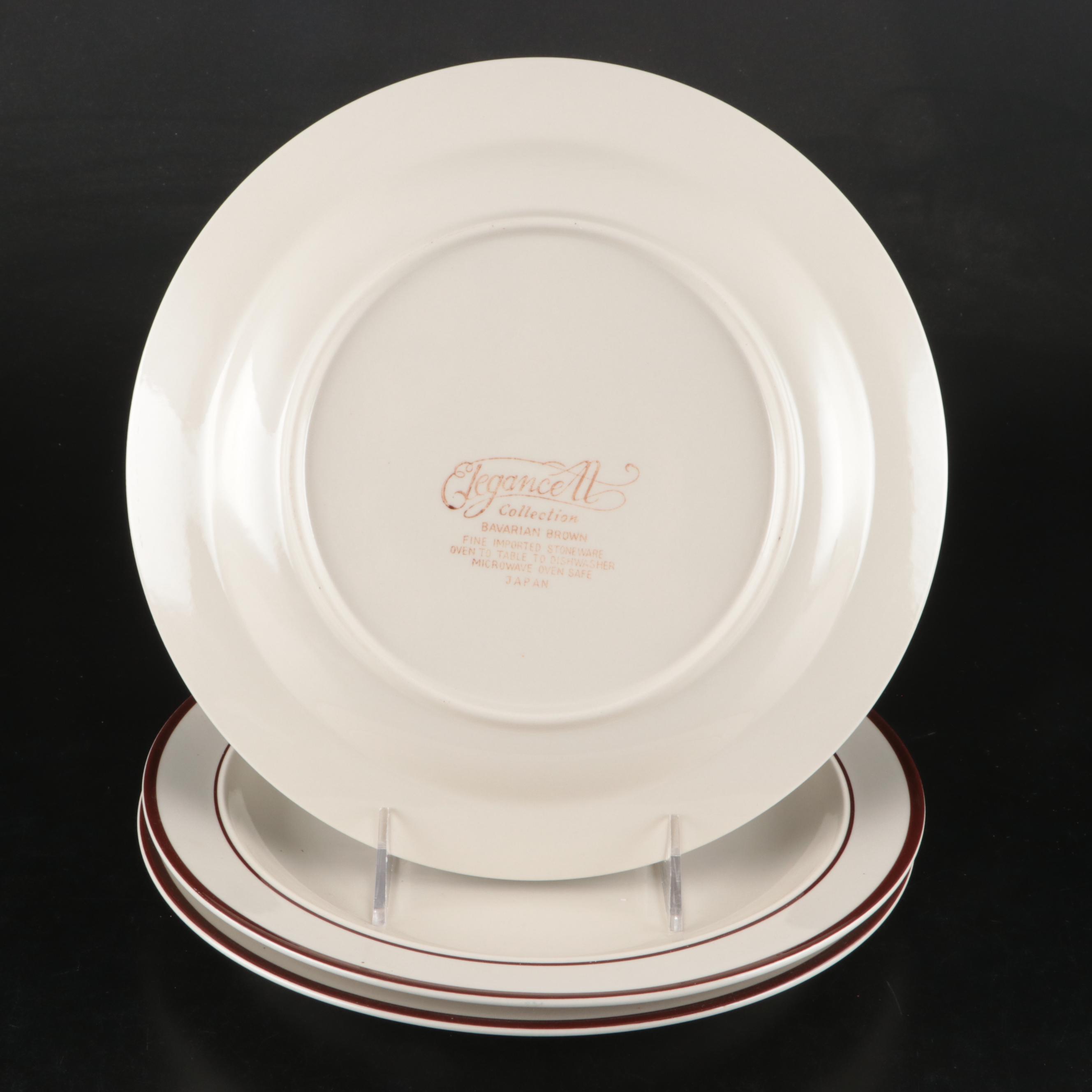 Japanese Glass Highballs and Coasters with Other Ceramic and Stainless Tableware