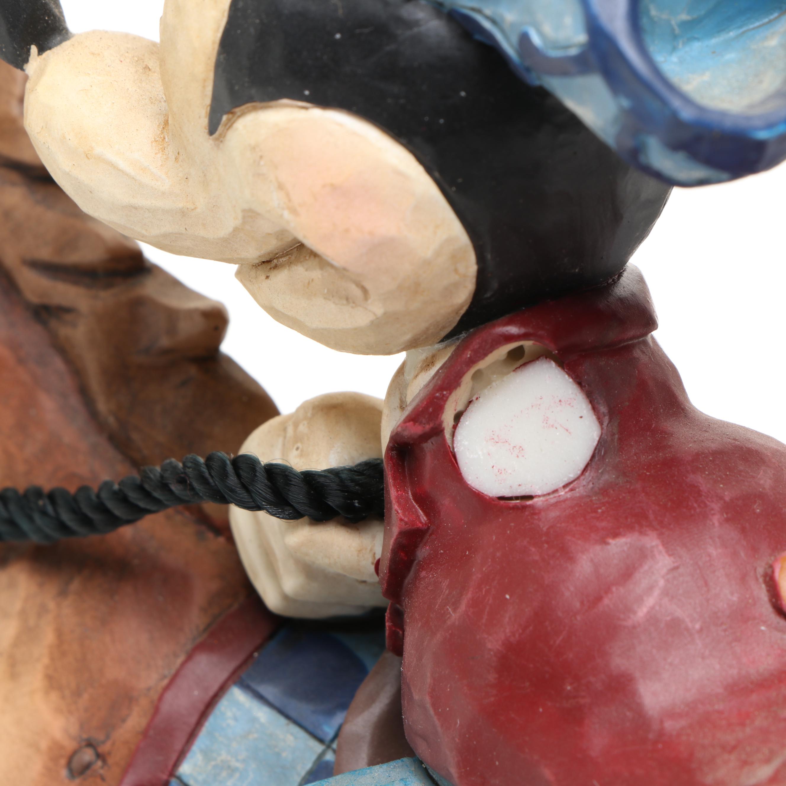 Jim Shore for Disney "Unstoppable Heroes" and "Determined Patriot" Figurines