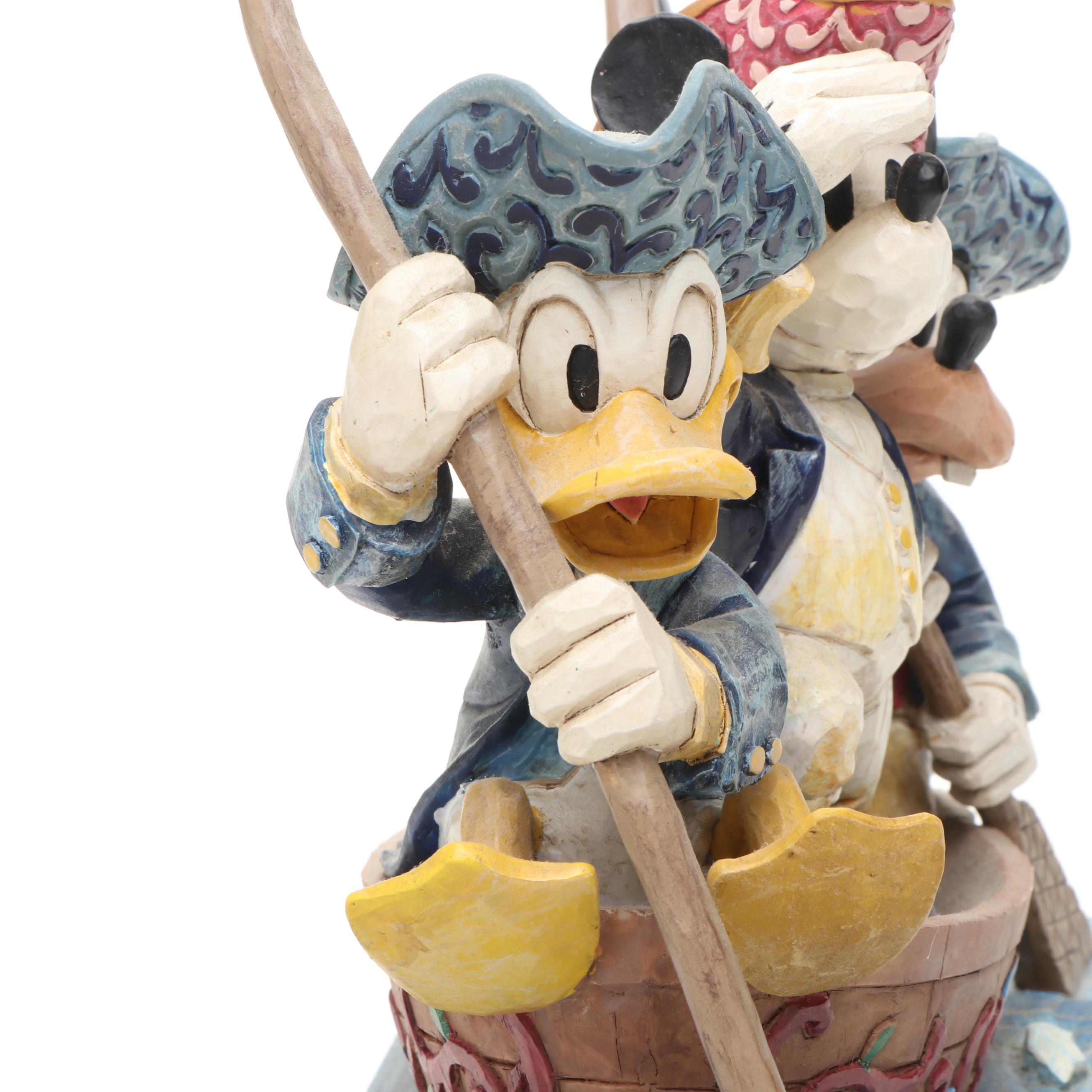 Jim Shore for Disney "Unstoppable Heroes" and "Determined Patriot" Figurines