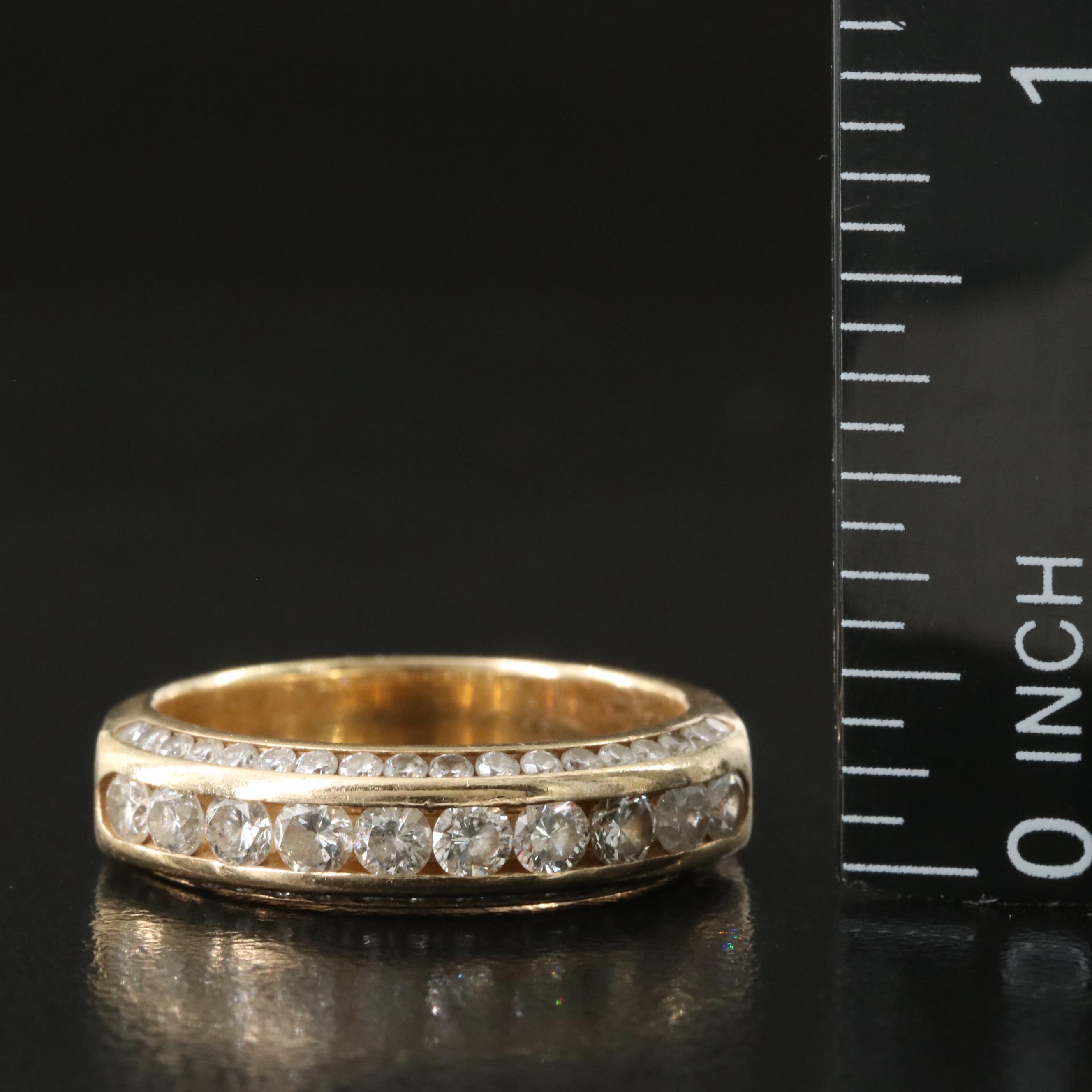 14K 1.06 CTW Diamond Band