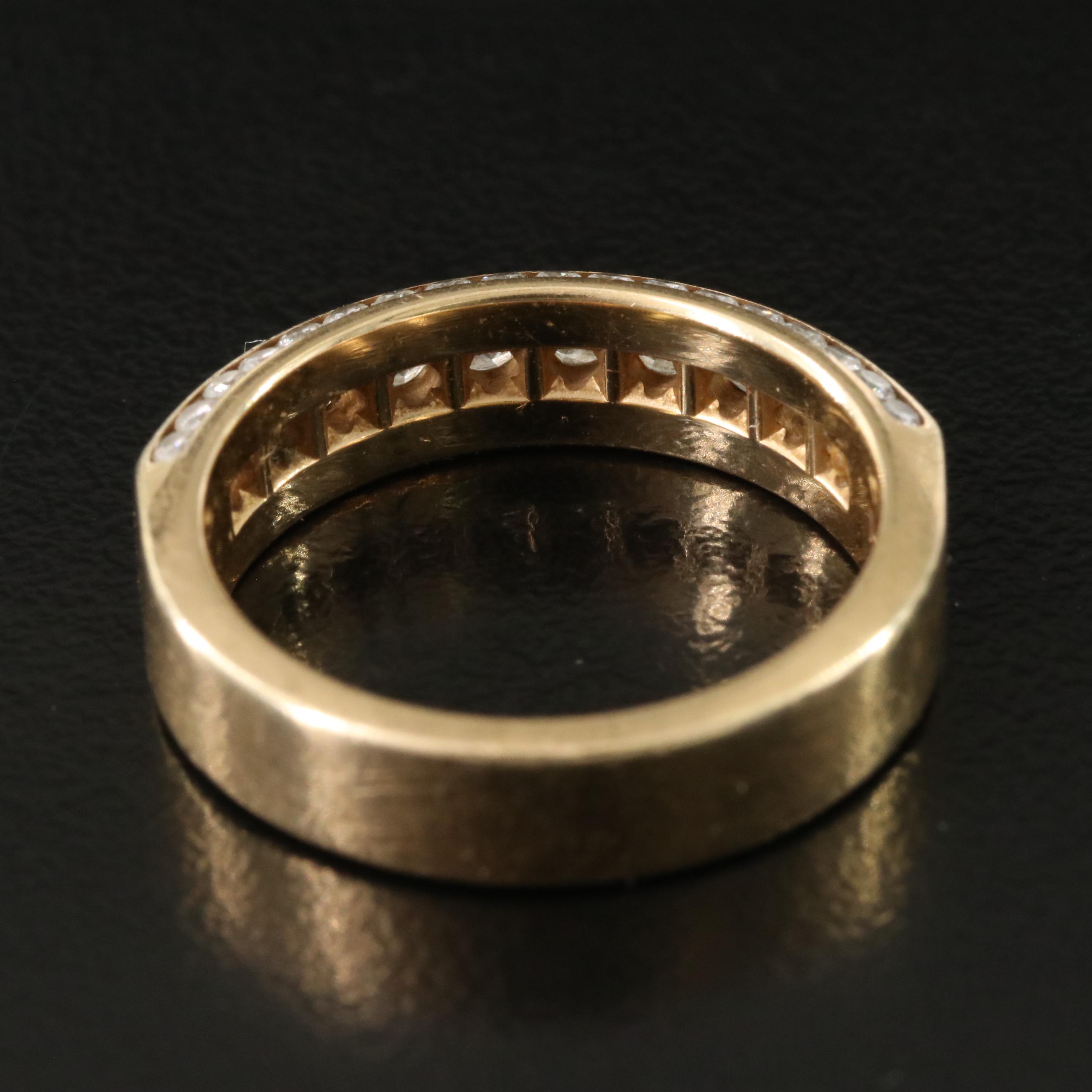 14K 1.06 CTW Diamond Band
