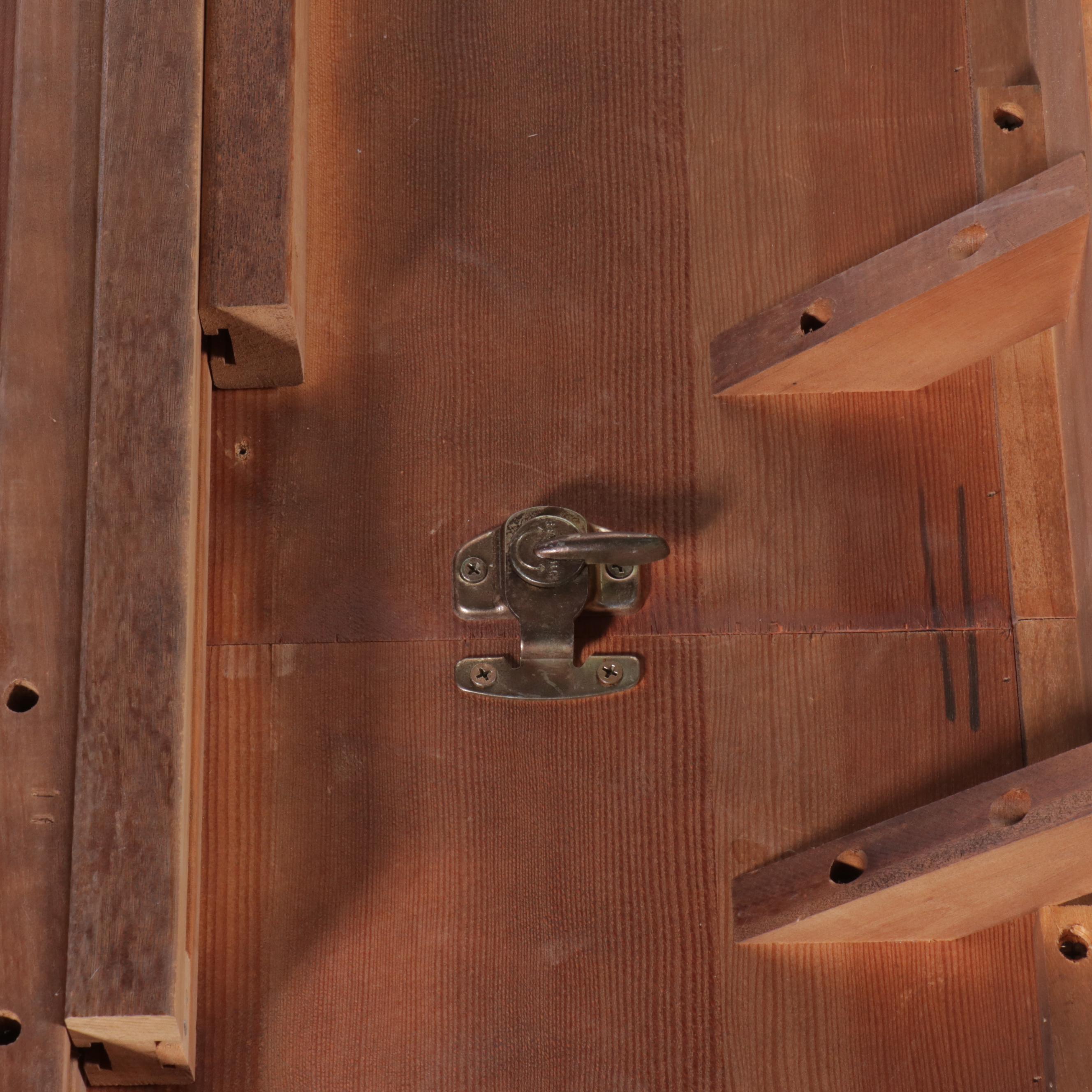 Pine Dining Table with Six Chairs, 21st Century