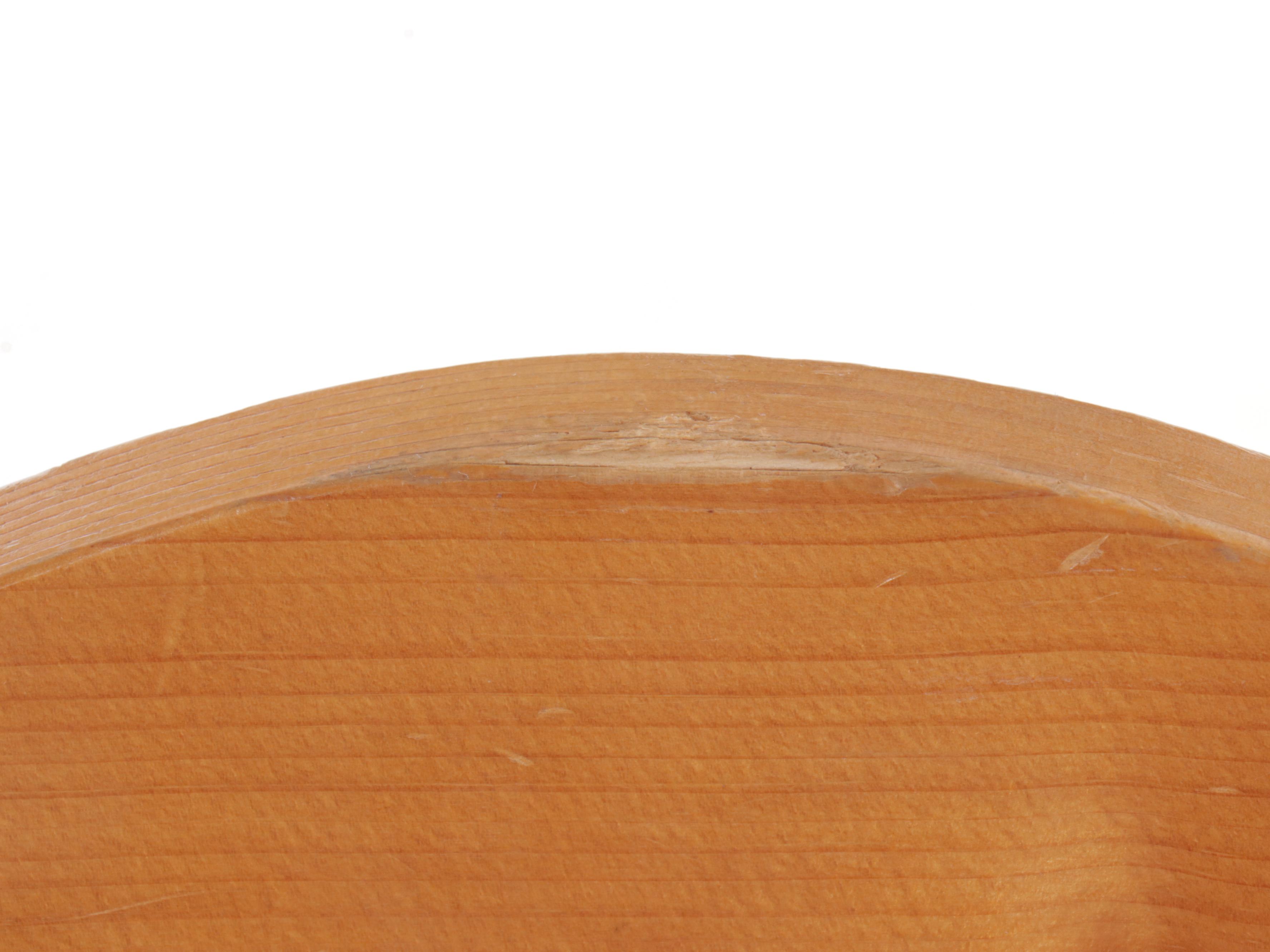 Pine Dining Table with Six Chairs, 21st Century