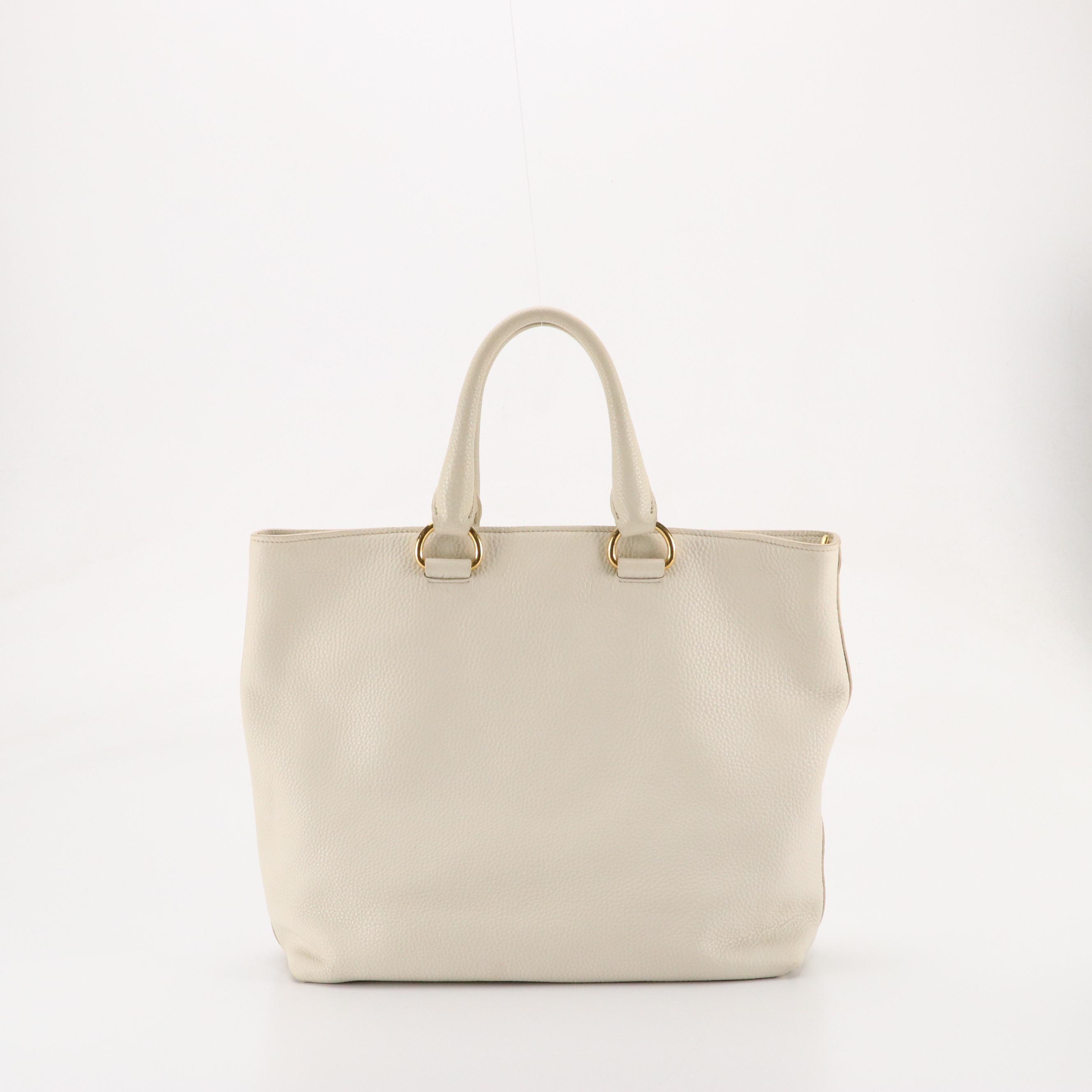 Prada Vitello Daino Leather Tote