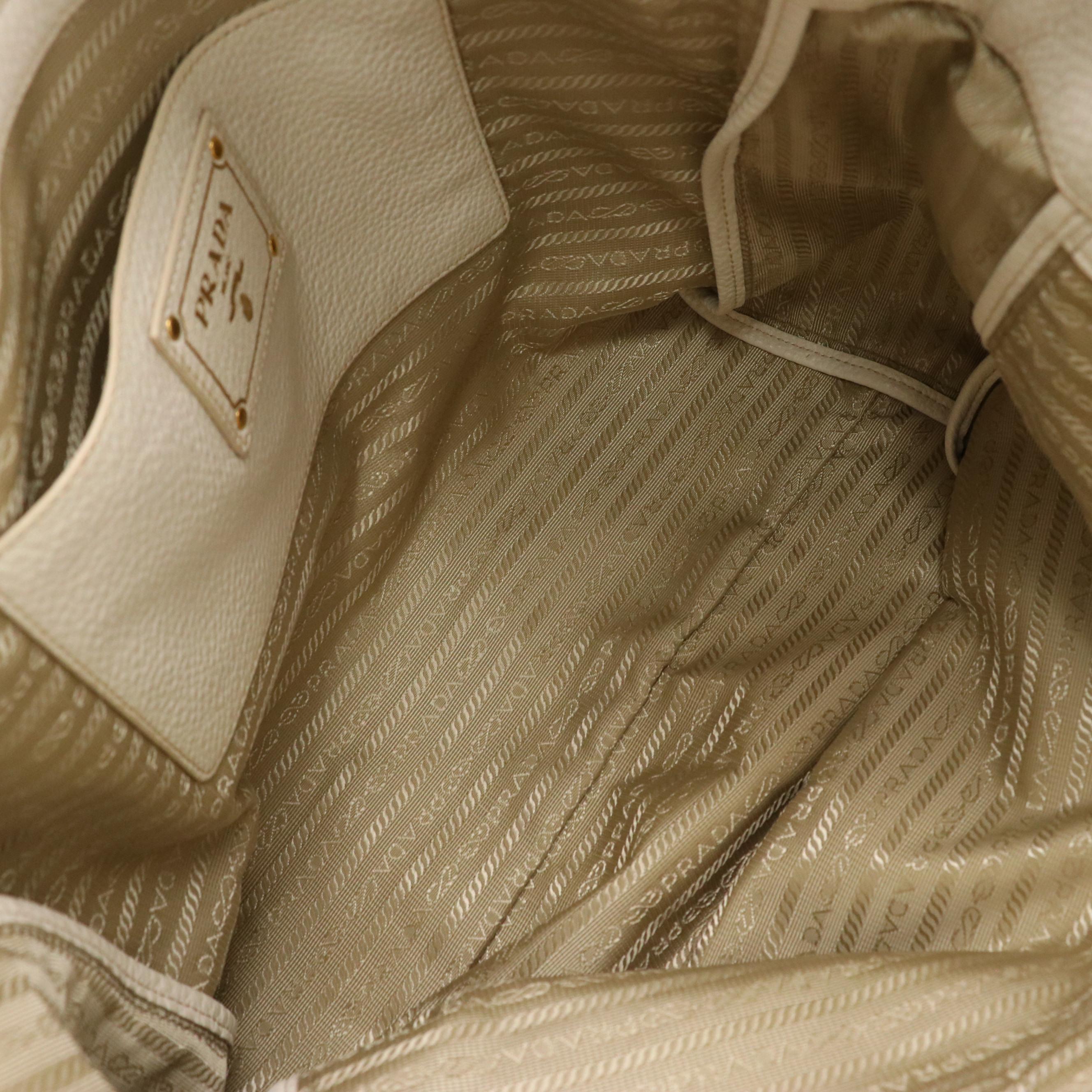 Prada Vitello Daino Leather Tote