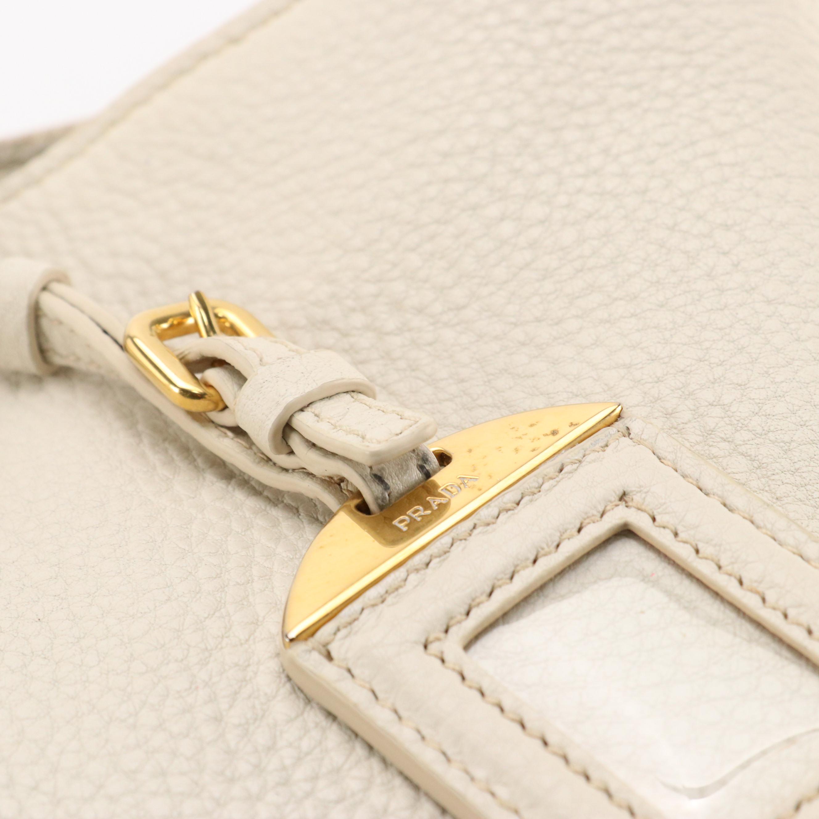 Prada Vitello Daino Leather Tote