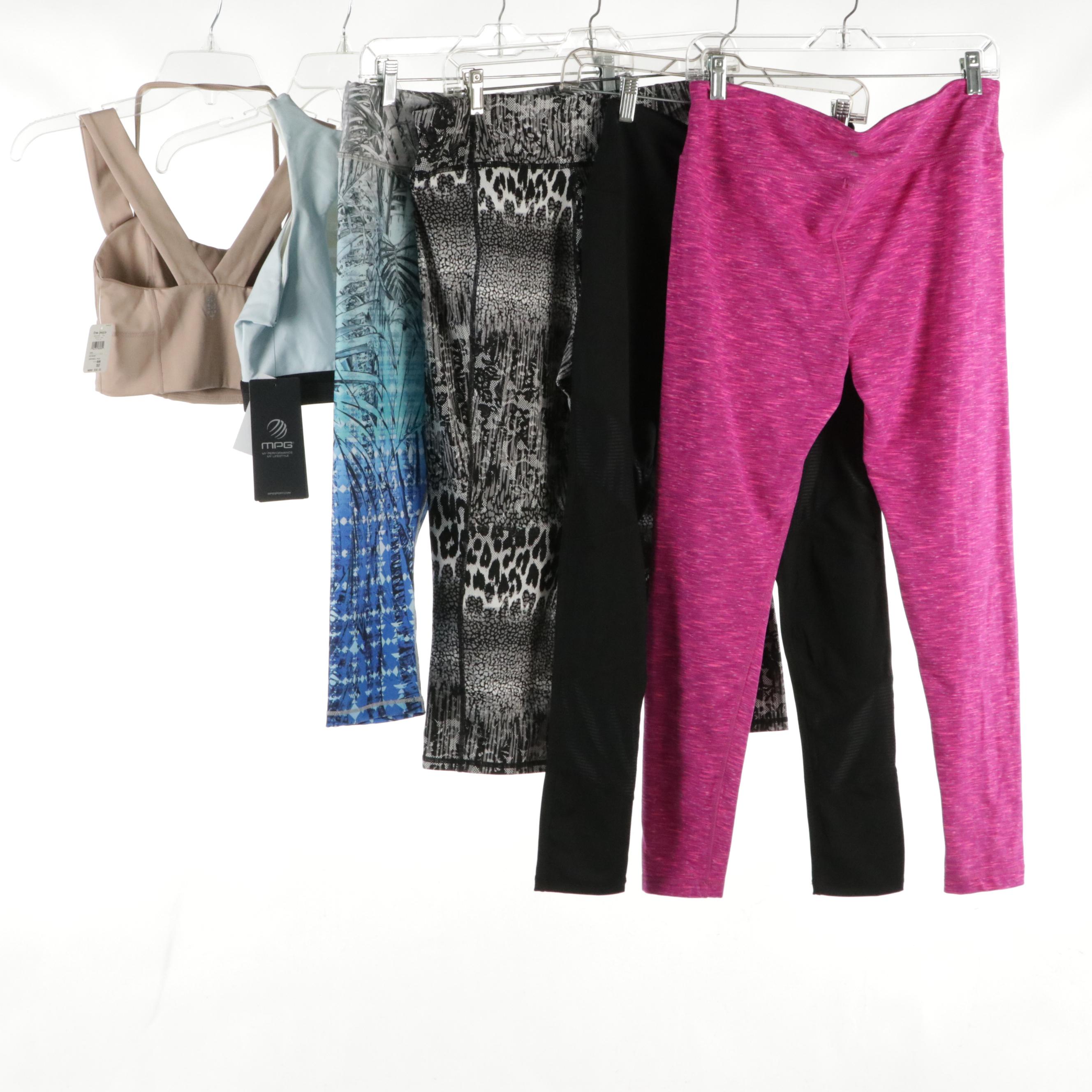Free People Movement Sports Bra, Betsey Johnson and More Printed Active Leggings
