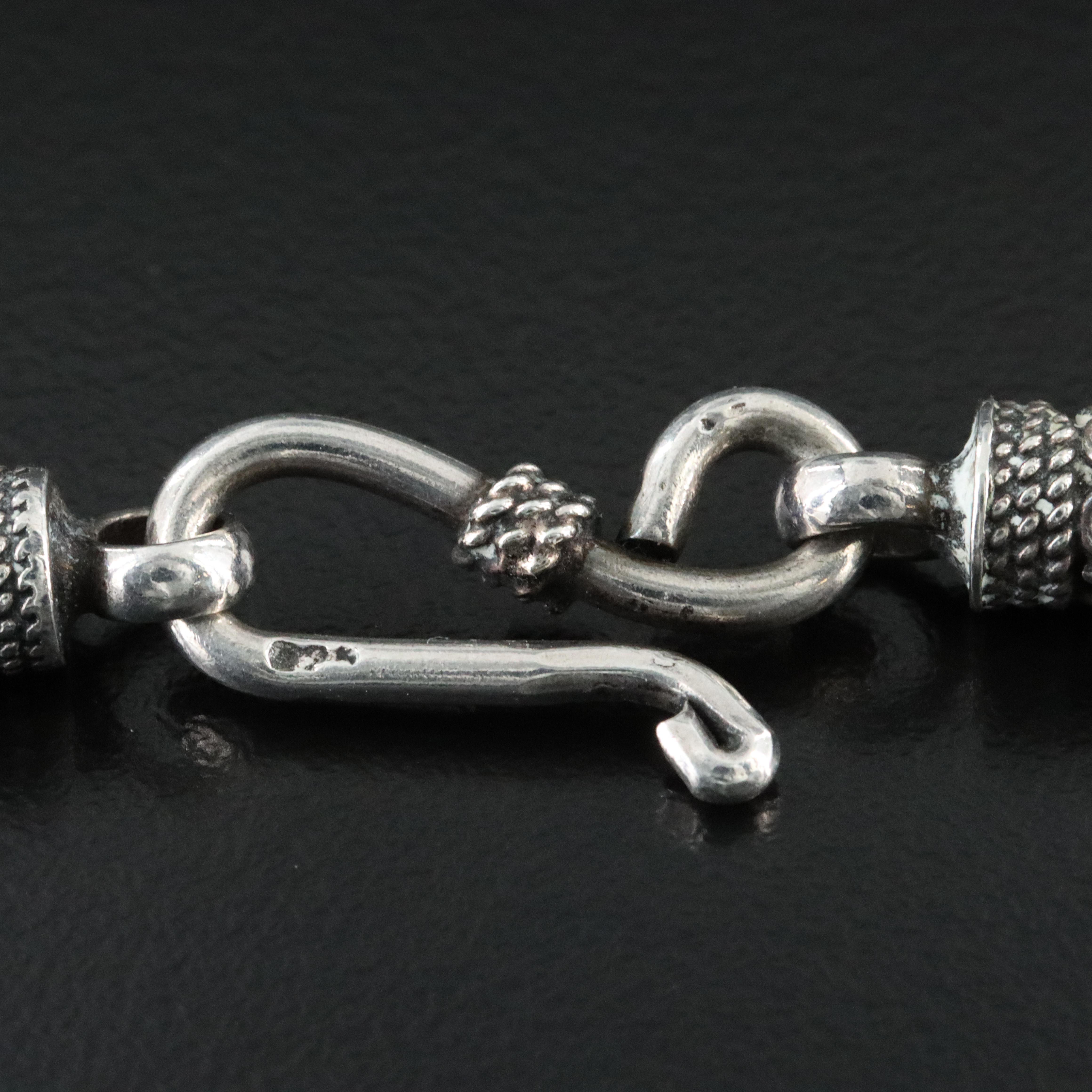 Sterling Byzantine Chain Necklace