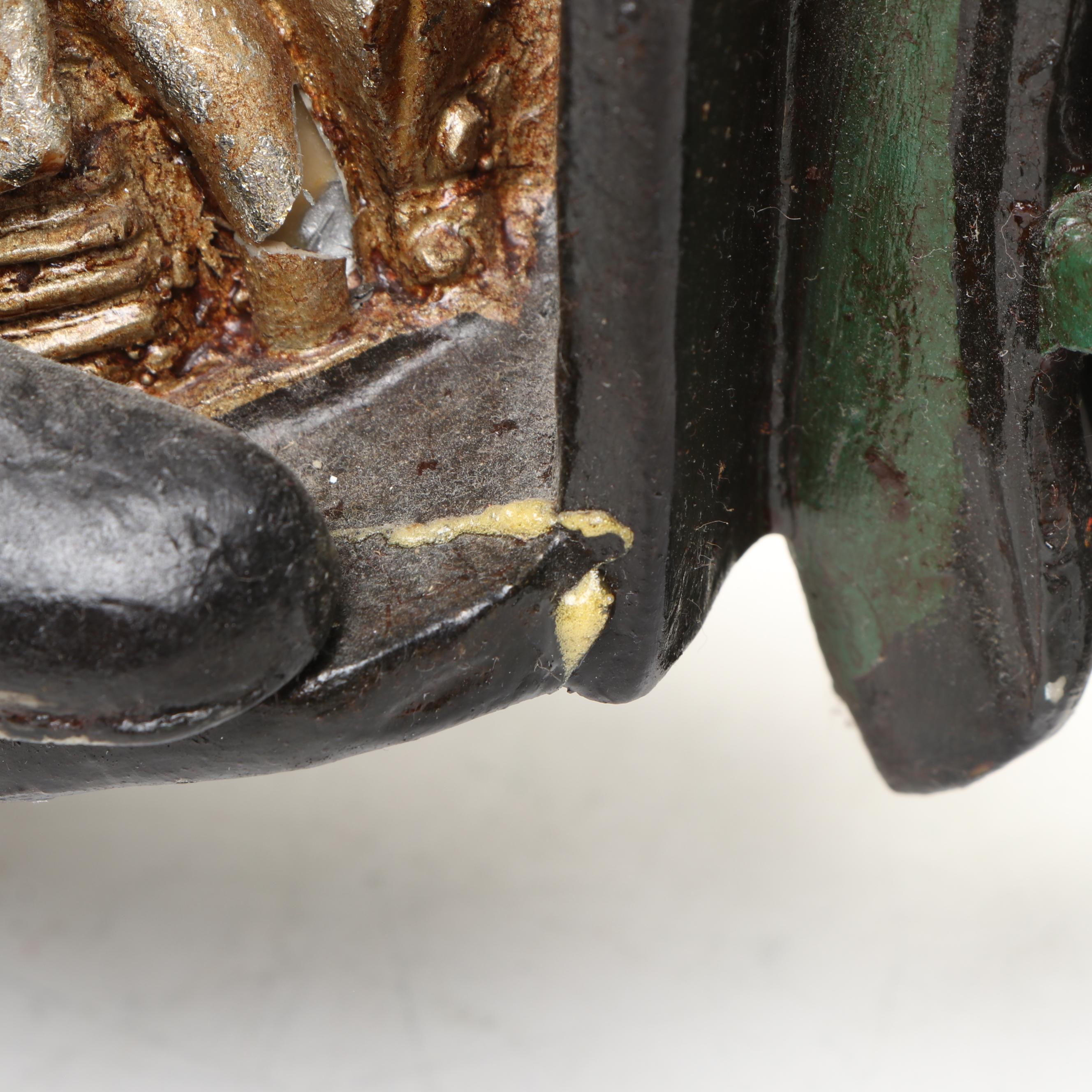 Elvis Presley and Other Resin Movable Motorcycle Figurine