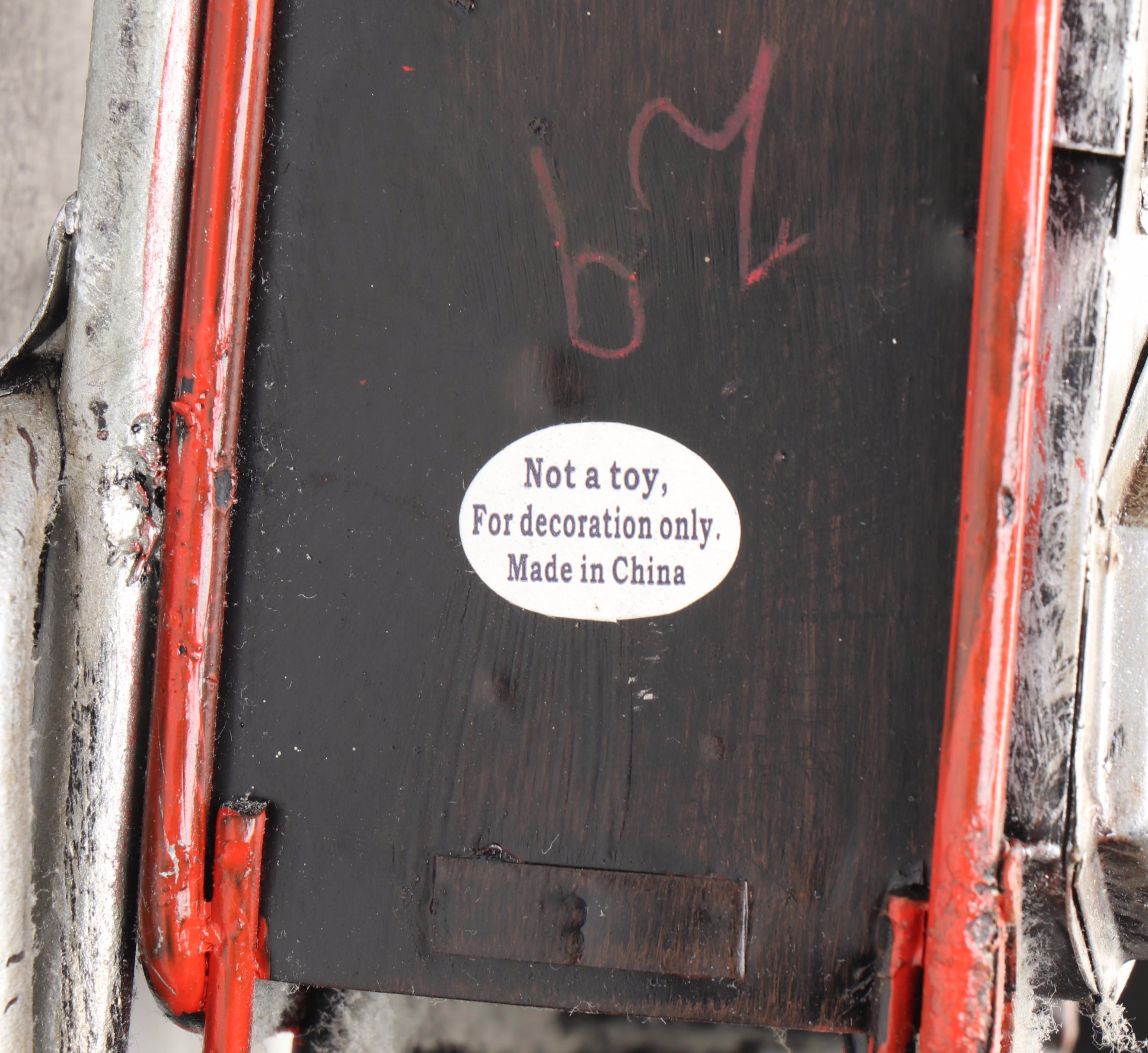 Elvis Presley and Other Resin Movable Motorcycle Figurine