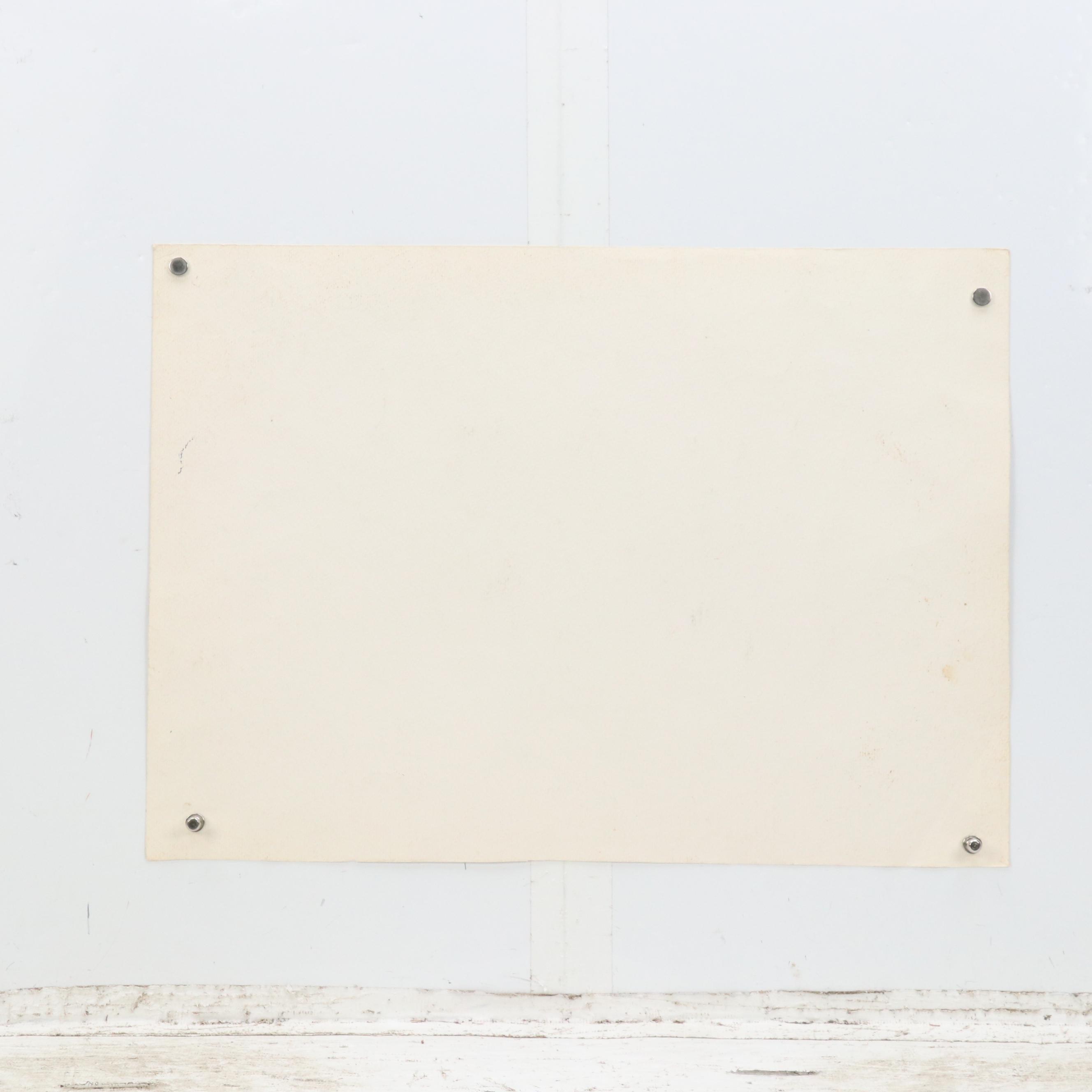 Nikolay "Kuk" Manuylov Ink Drawing "It's Good to Live, Brothers," 2001