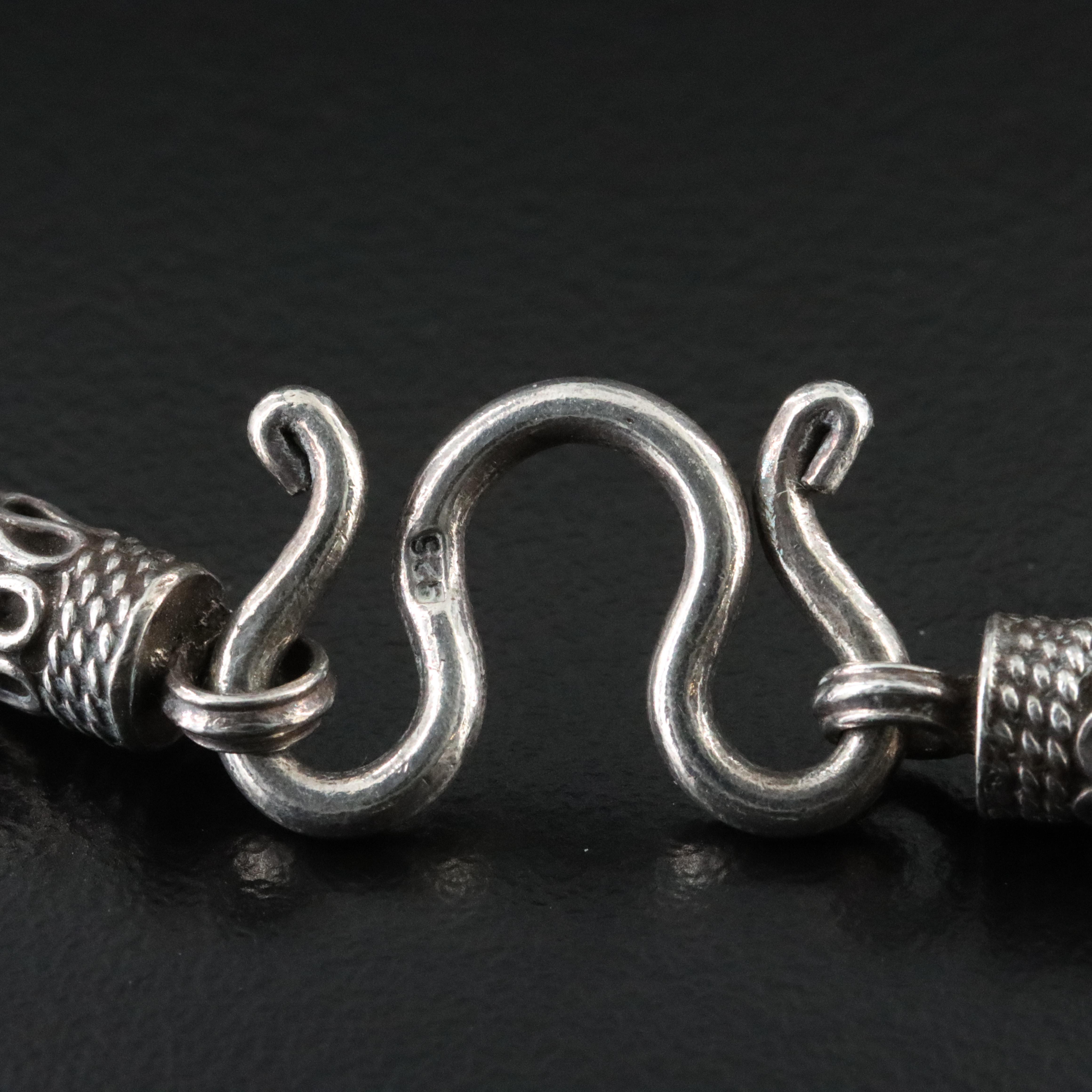 Sterling Byzantine Chain Necklace