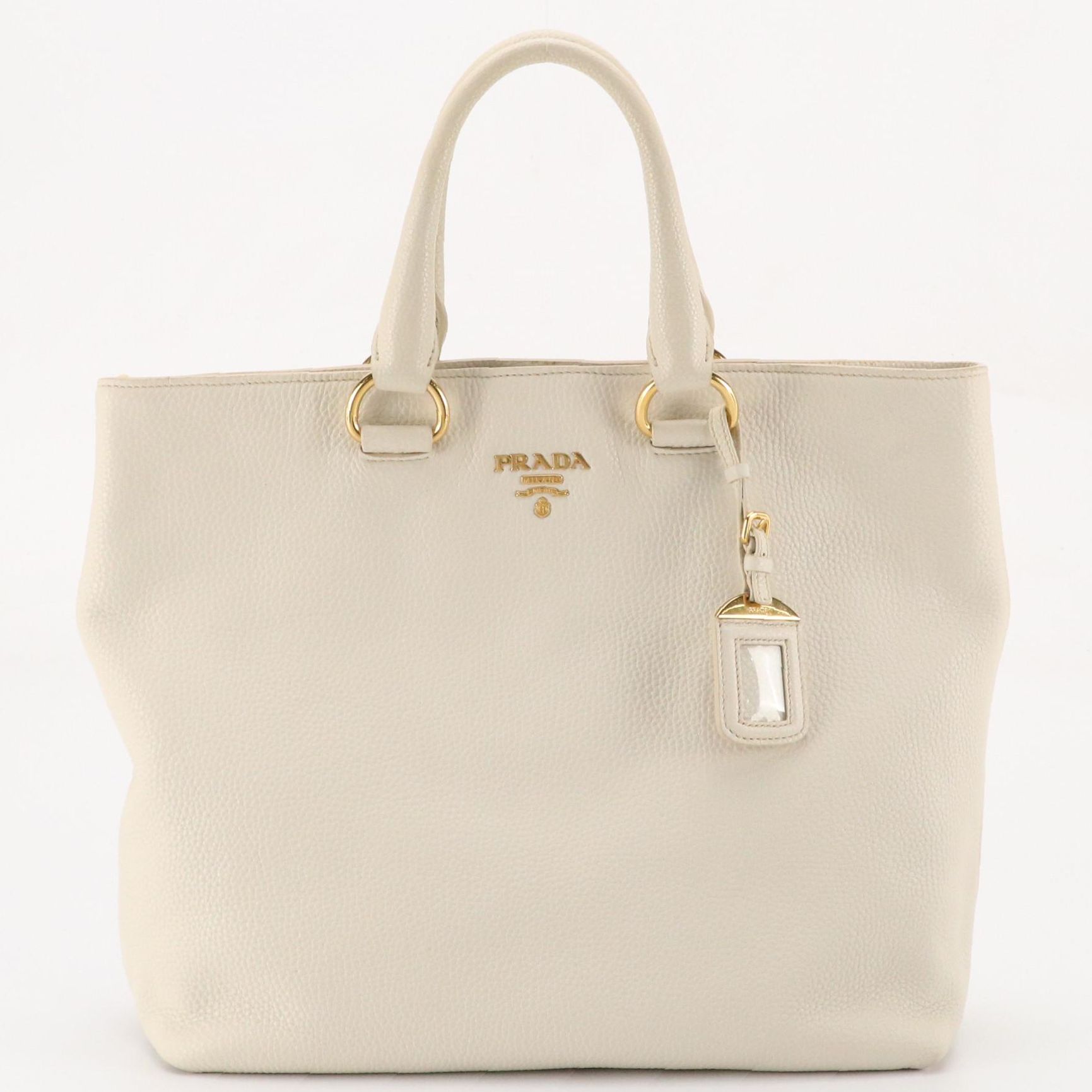 Prada Vitello Daino Leather Tote