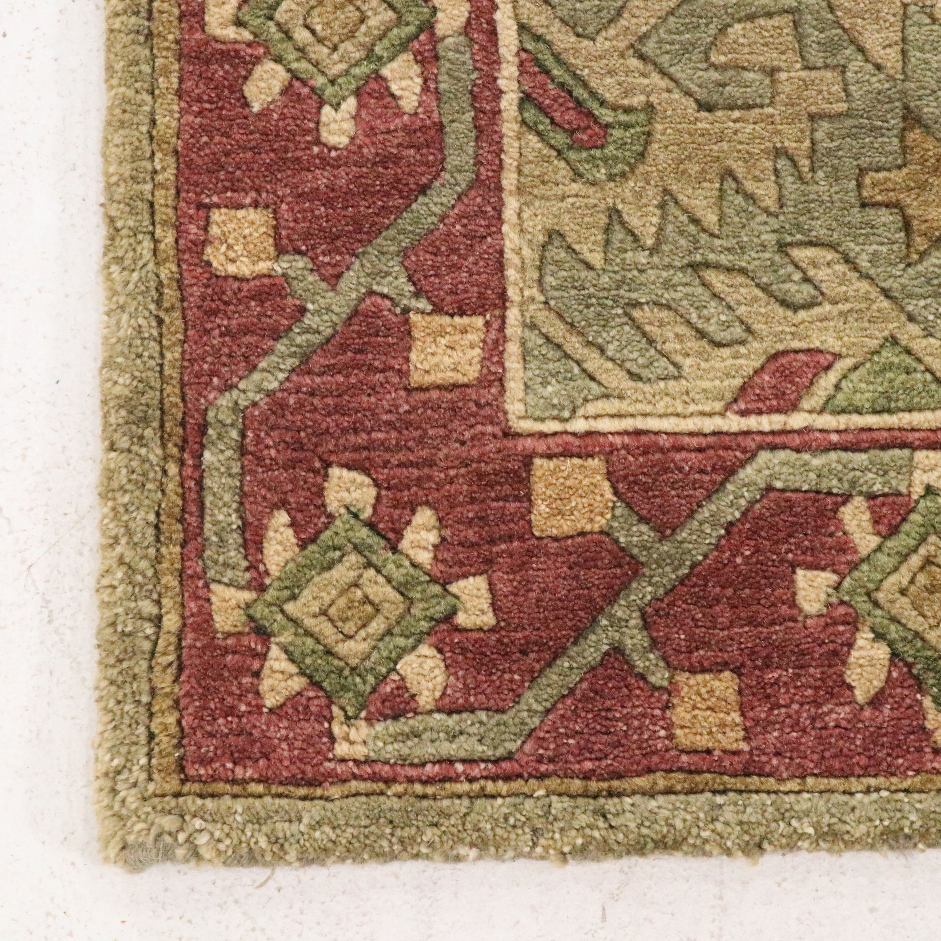 3'6 x 5'5 Hand-Knotted Couristan Indo-Tibetan Area Rug