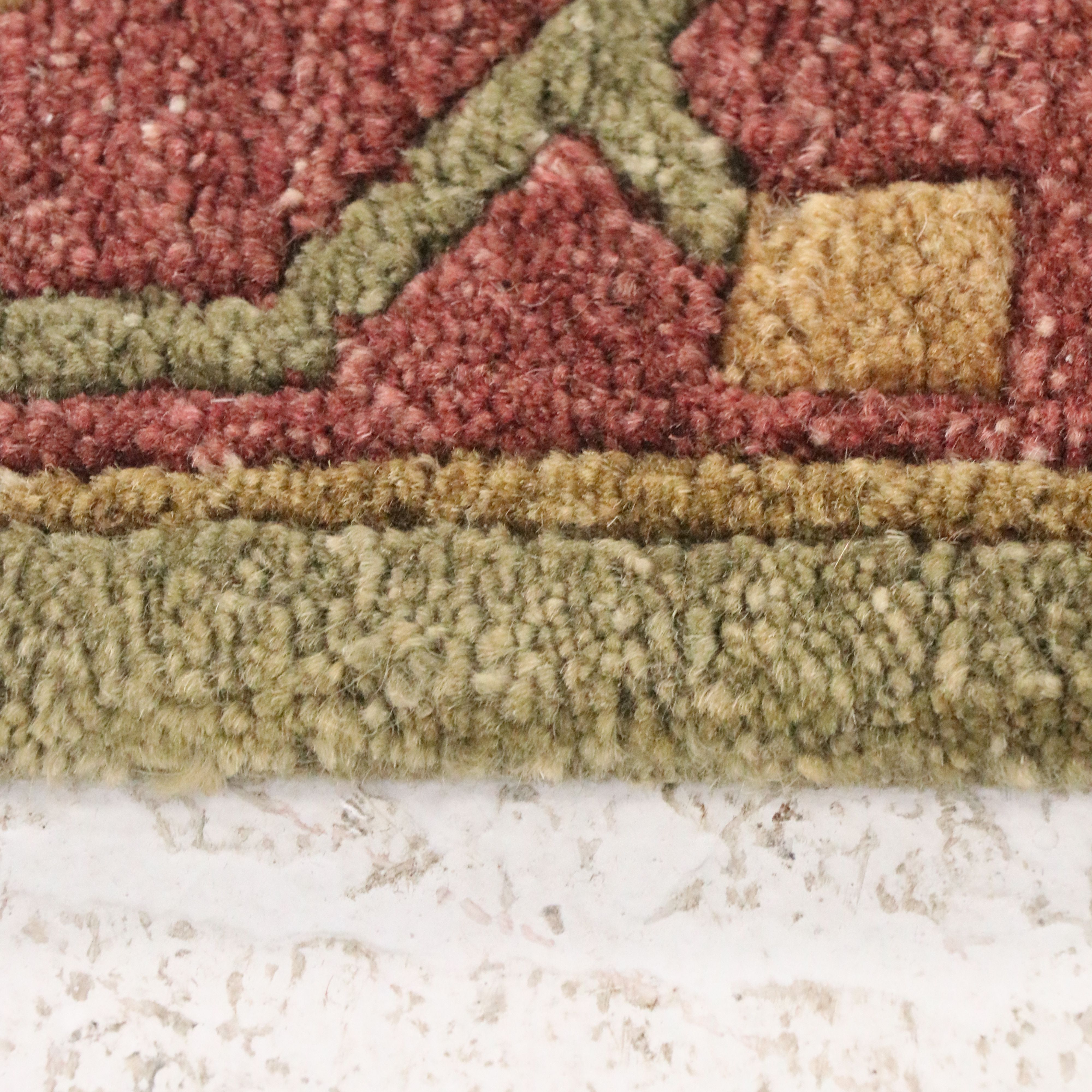 3'6 x 5'5 Hand-Knotted Couristan Indo-Tibetan Area Rug