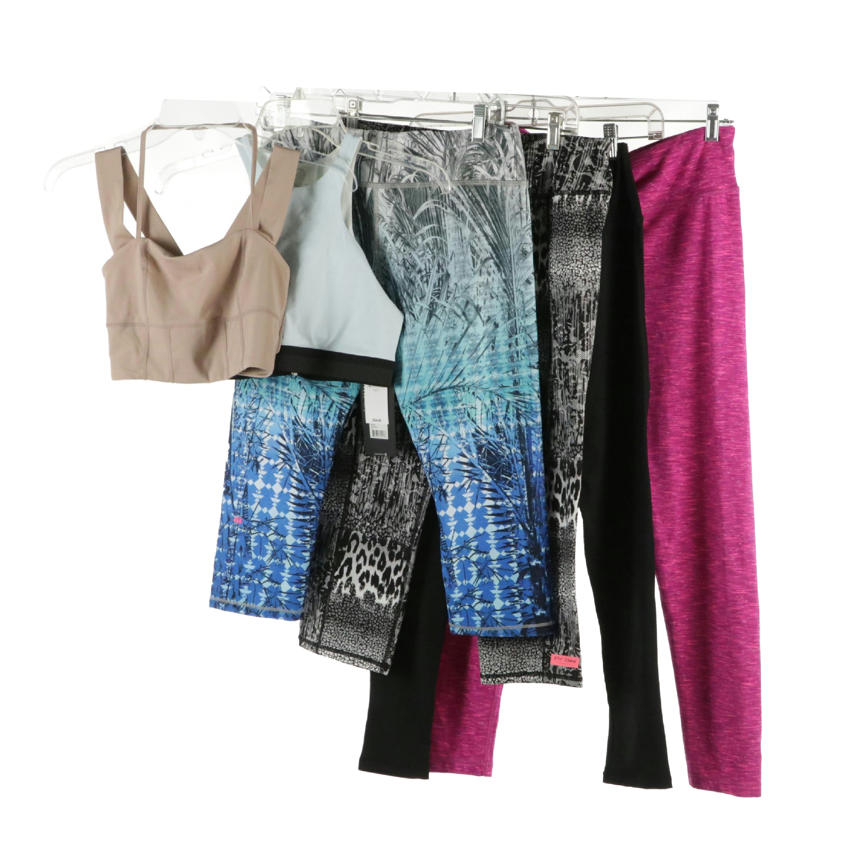 Free People Movement Sports Bra, Betsey Johnson and More Printed Active Leggings