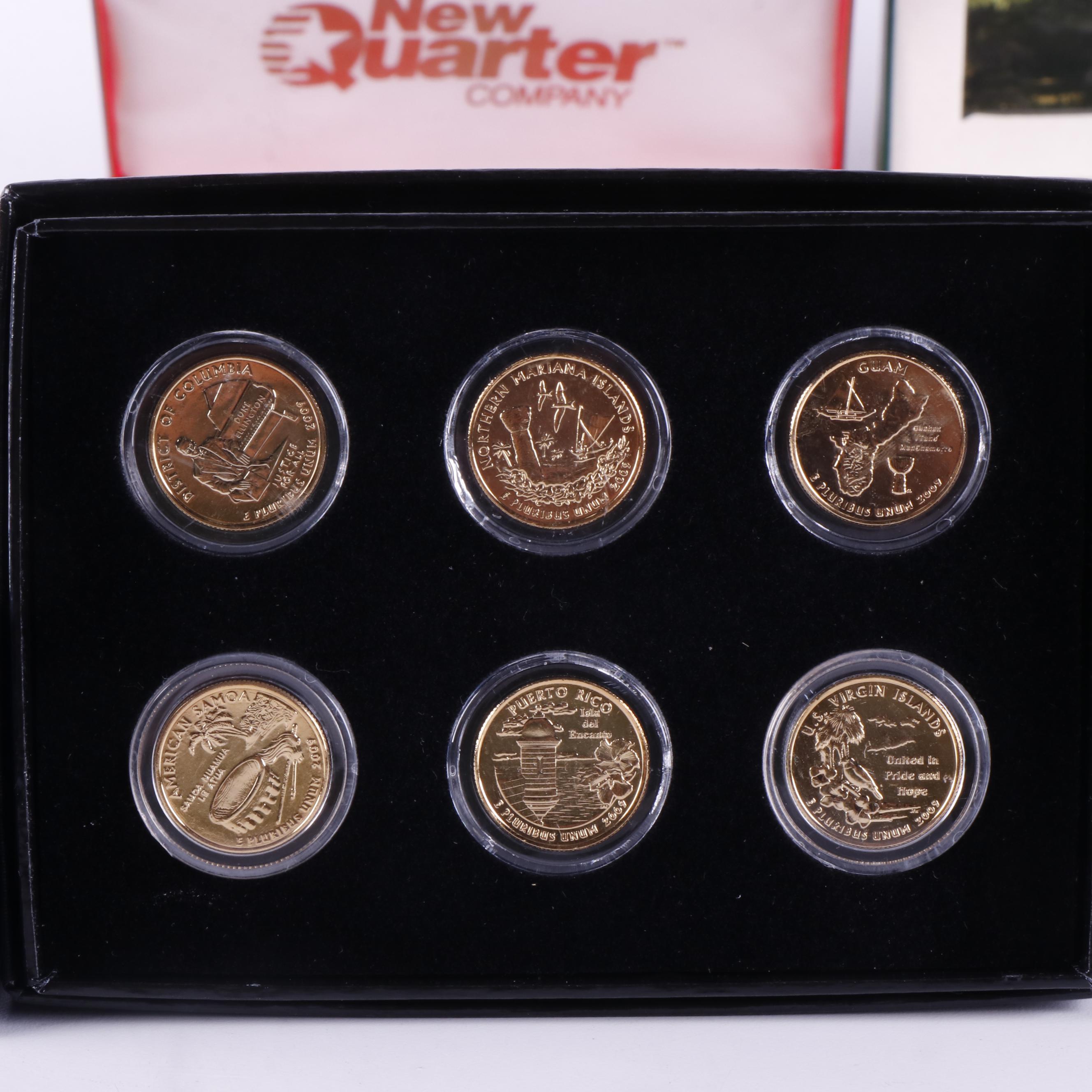 Collection of State Quarters in Eleven Specialty Sets and Loose