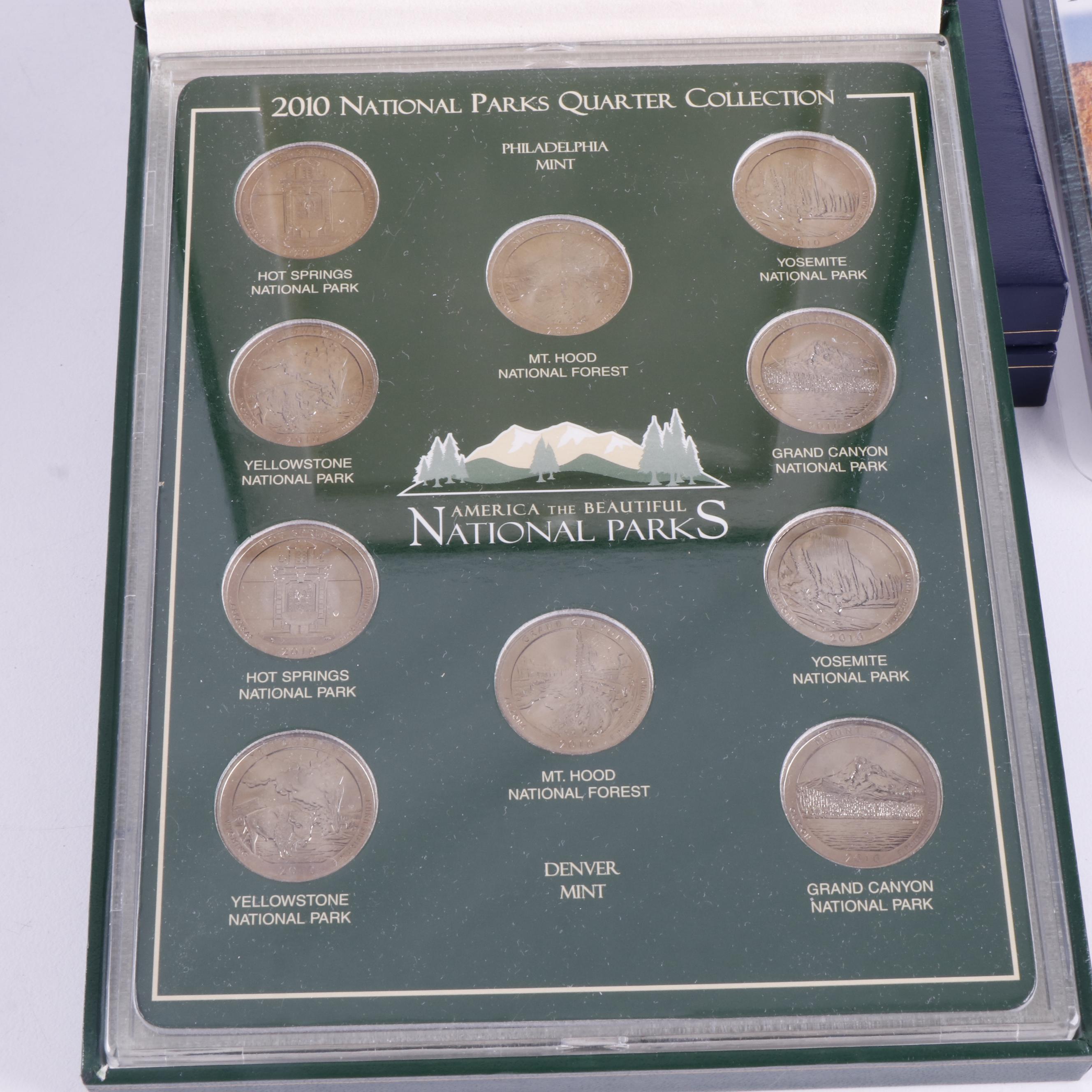 Collection of State Quarters in Eleven Specialty Sets and Loose