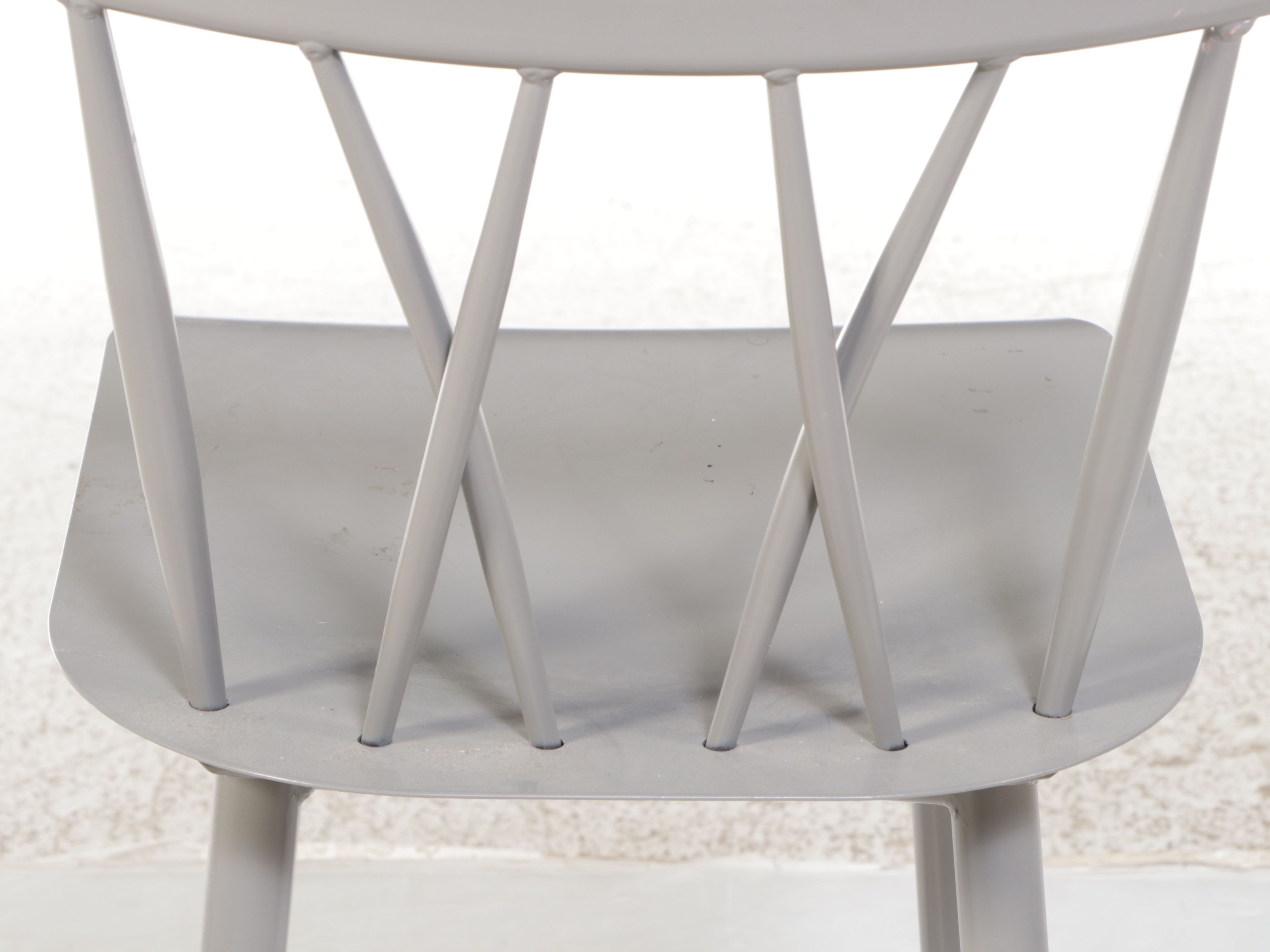 Pair of Modern Metal Barstools
