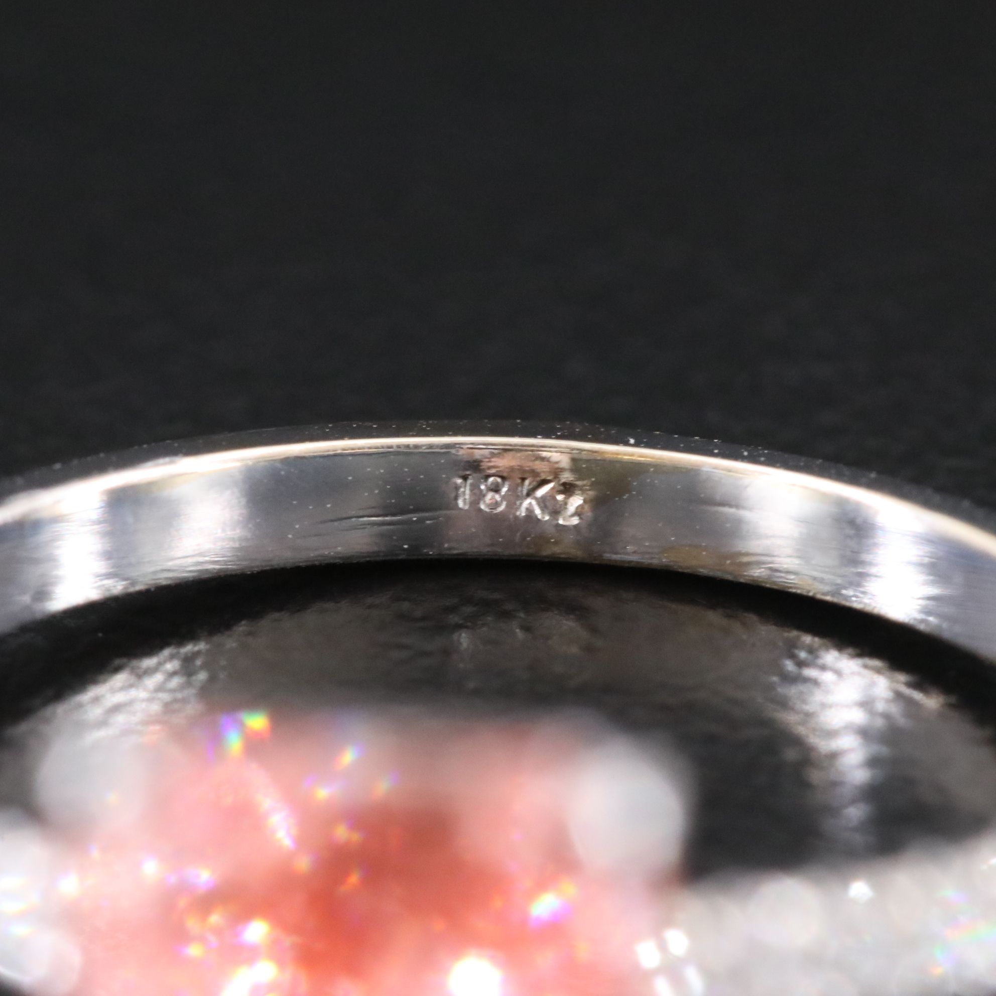 18K 3.89 CTW Lab Grown Diamond Ring with IGI Report