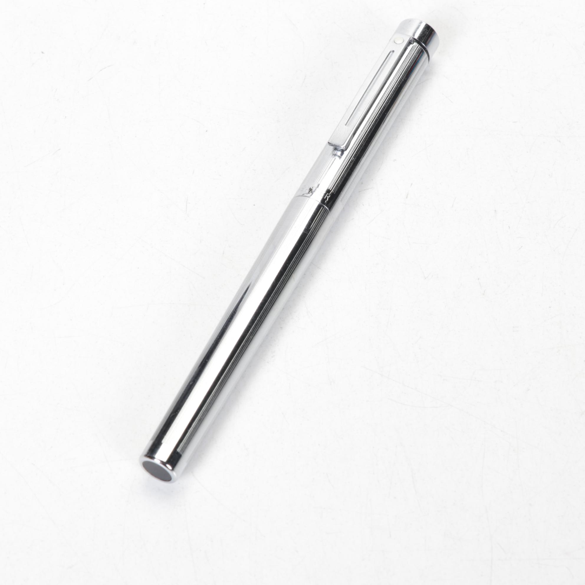 Ray-Ban "Shooter" 12k Gold Frame Aviators with Ballpoint & Fountain Pens