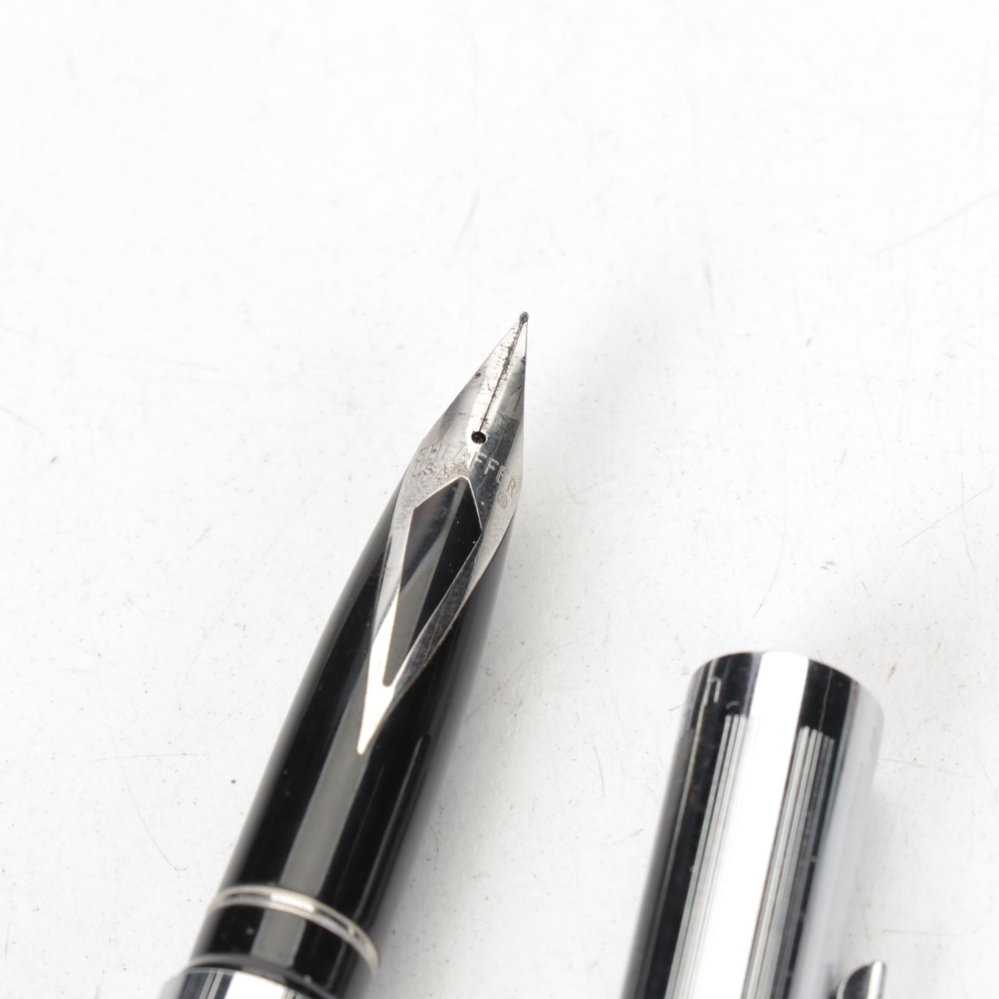 Ray-Ban "Shooter" 12k Gold Frame Aviators with Ballpoint & Fountain Pens