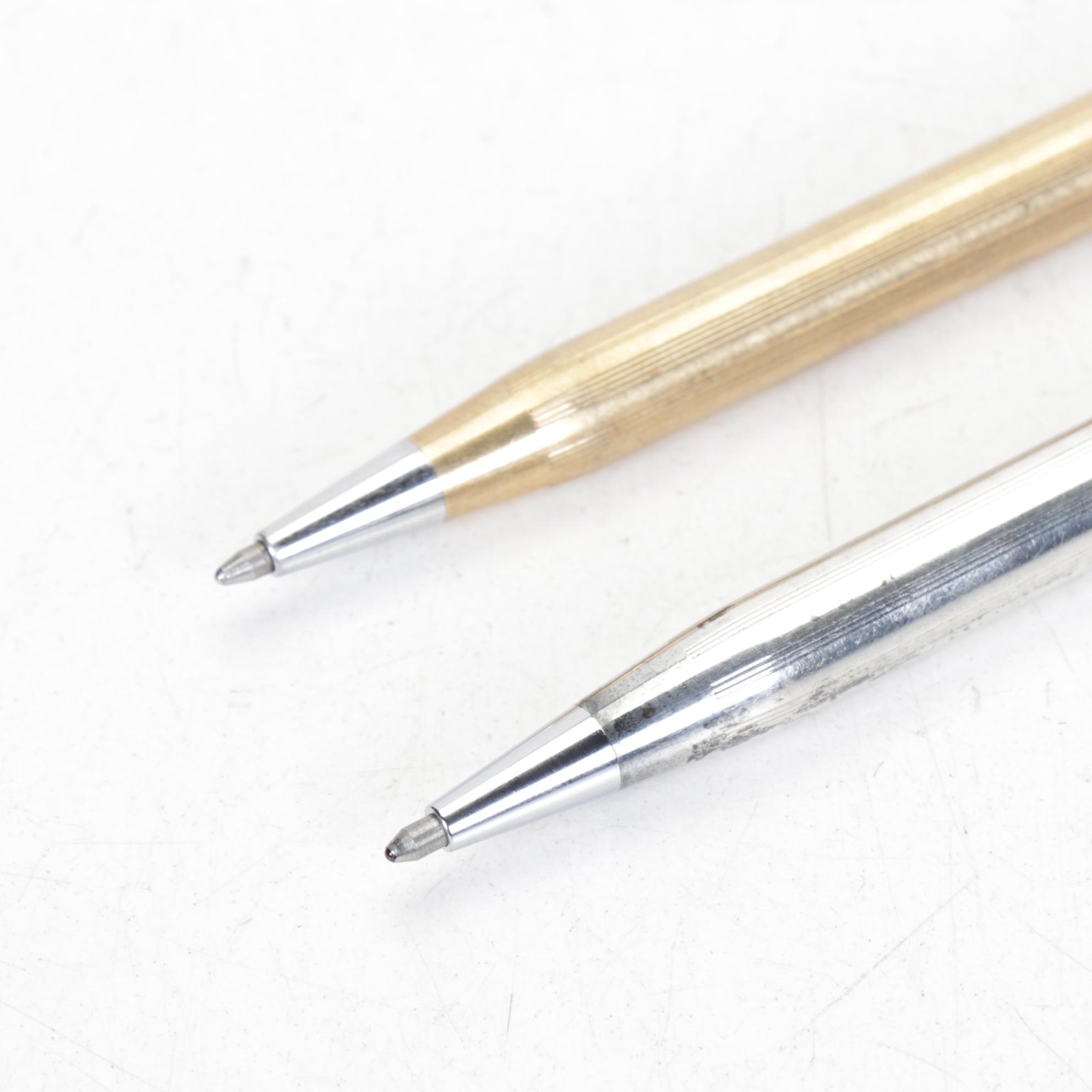 Ray-Ban "Shooter" 12k Gold Frame Aviators with Ballpoint & Fountain Pens