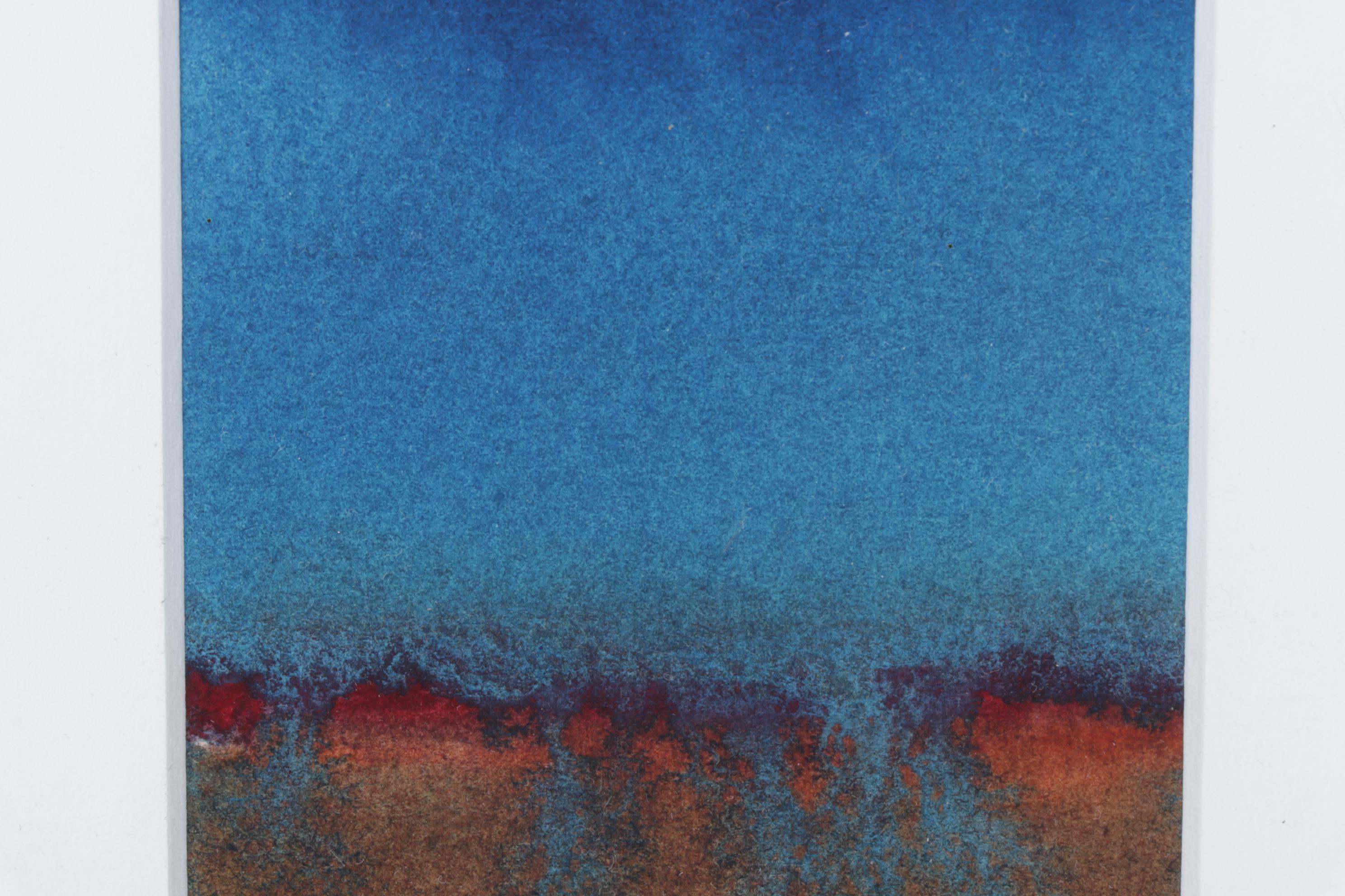 C.R. Abstract Minimalist Watercolor Painting