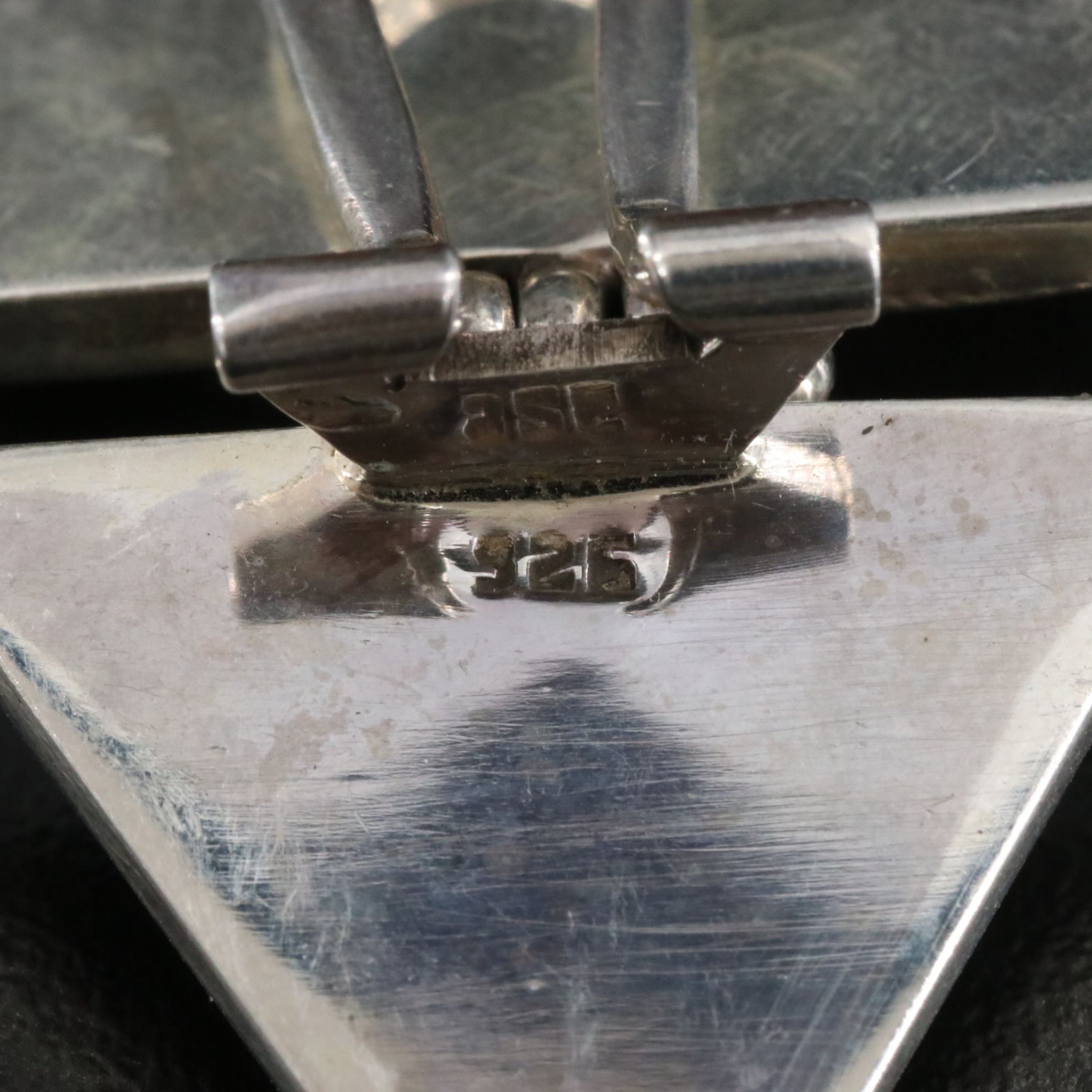 Sterling Obsidian Drop Earrings