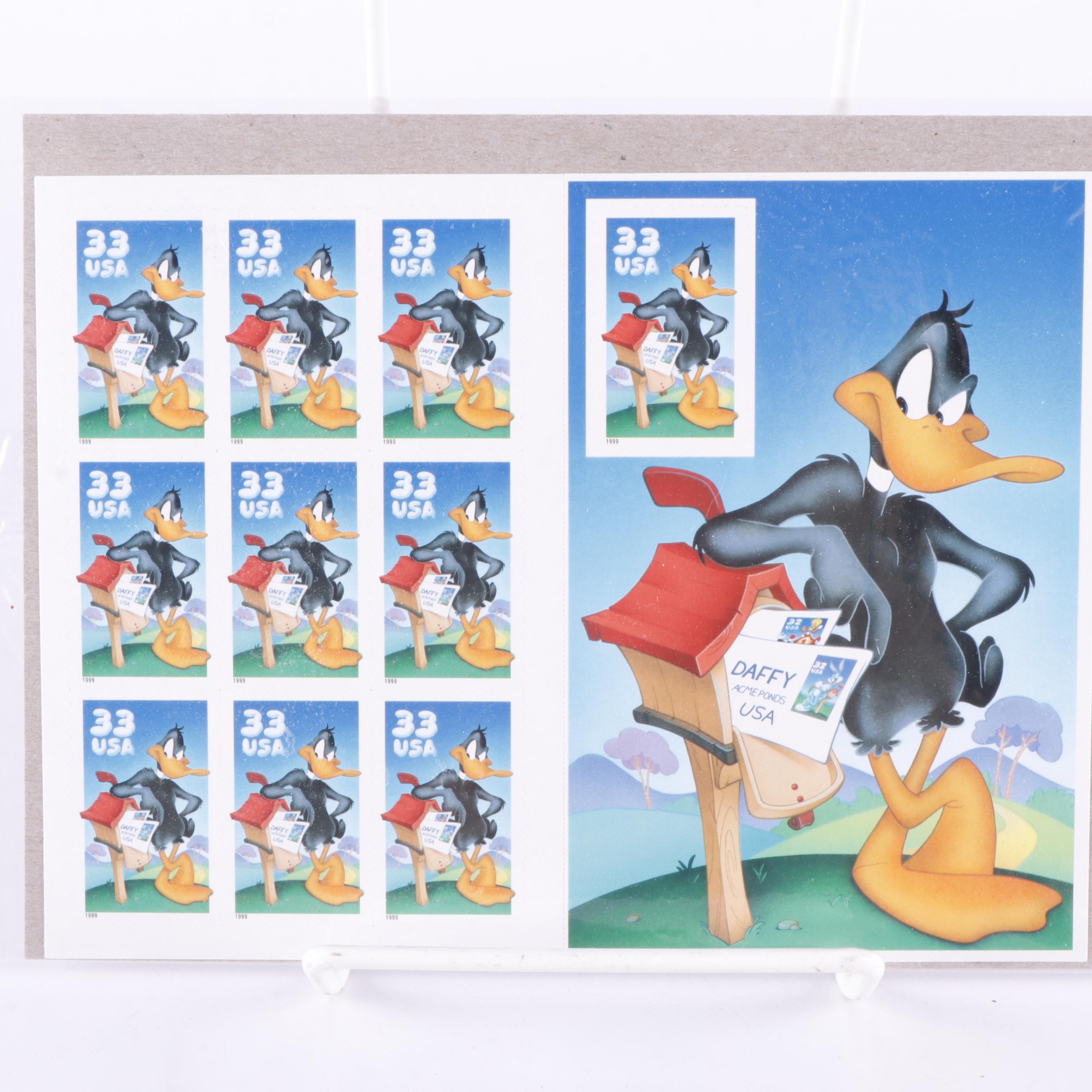 Collection of U.S. Postal Sets, Loose Stamps, and Sheets