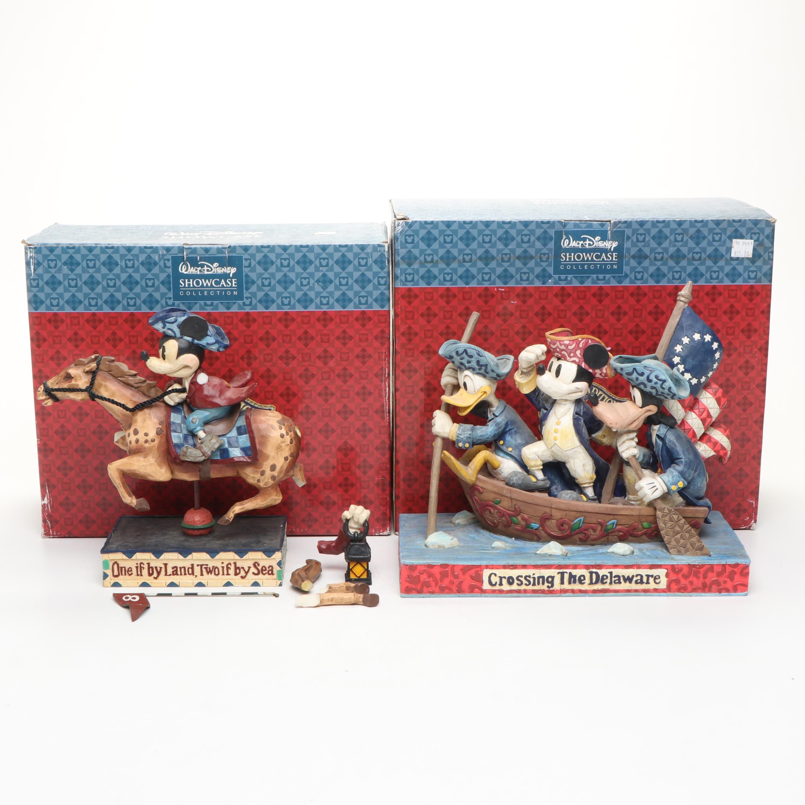 Jim Shore for Disney "Unstoppable Heroes" and "Determined Patriot" Figurines