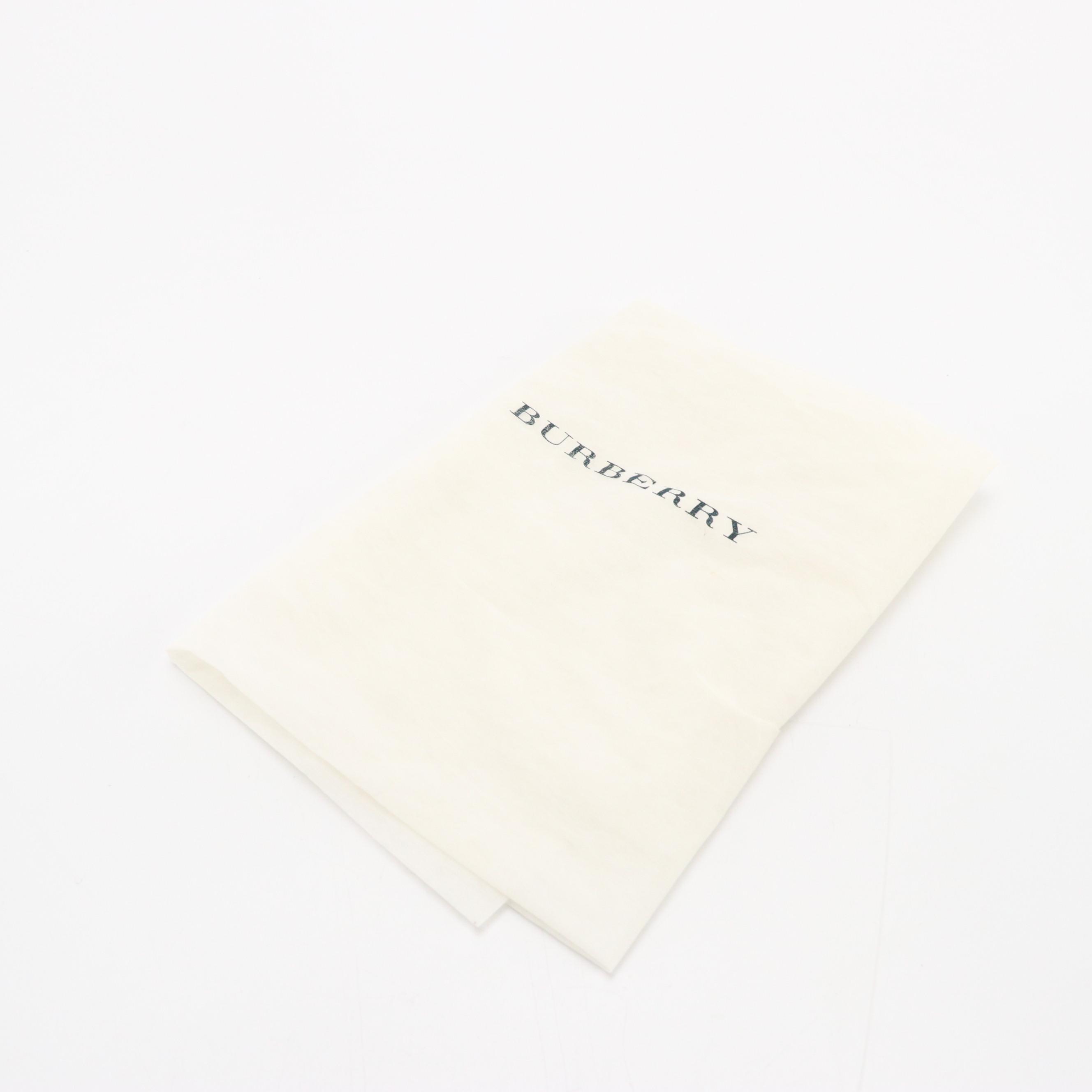 Burberry Black Grained Diamond Stitch Patent Leather Trimmed Handbag Tote