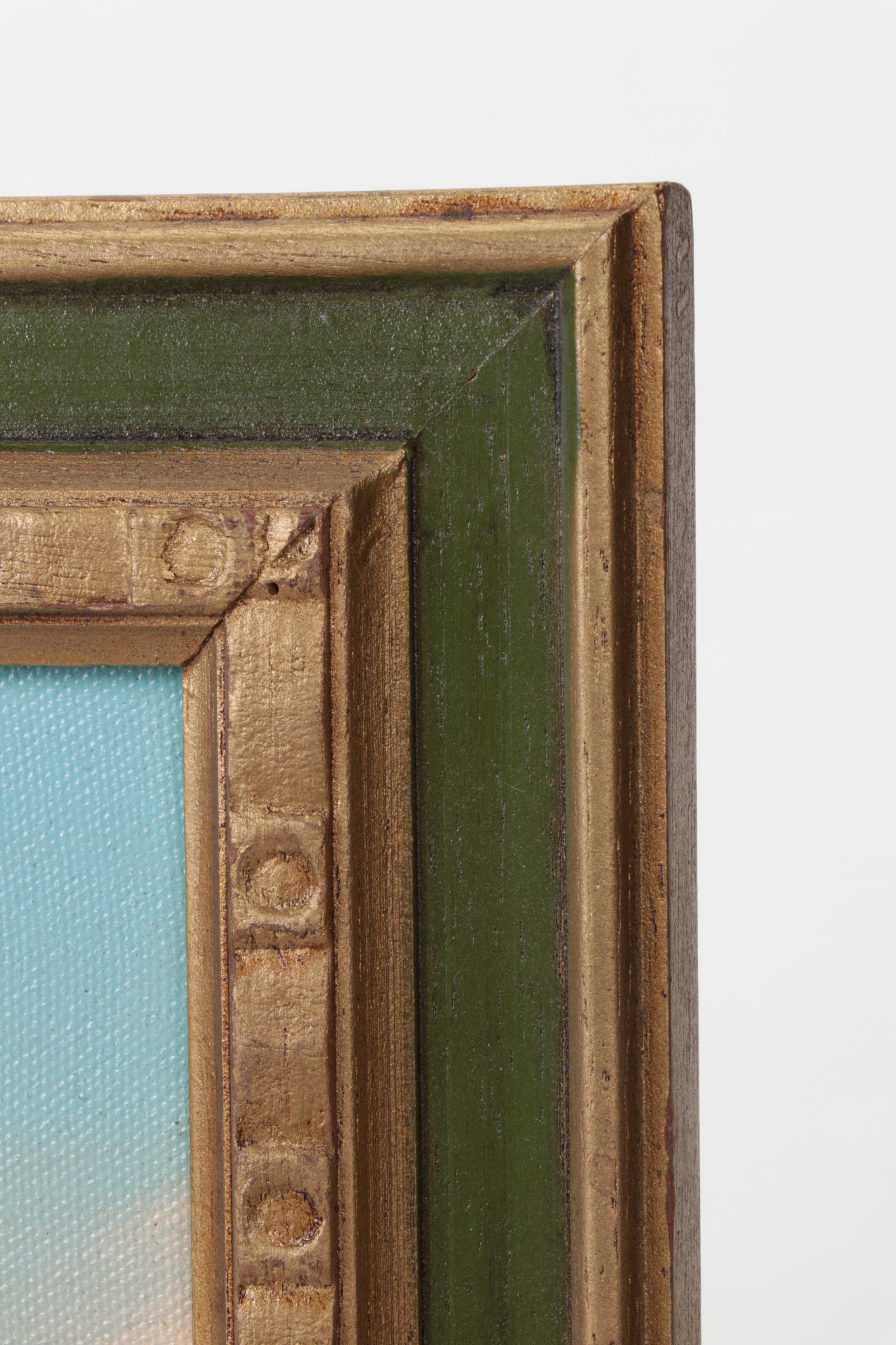 Landscape Oil on Canvas Painting of Water Fowl & Wetlands