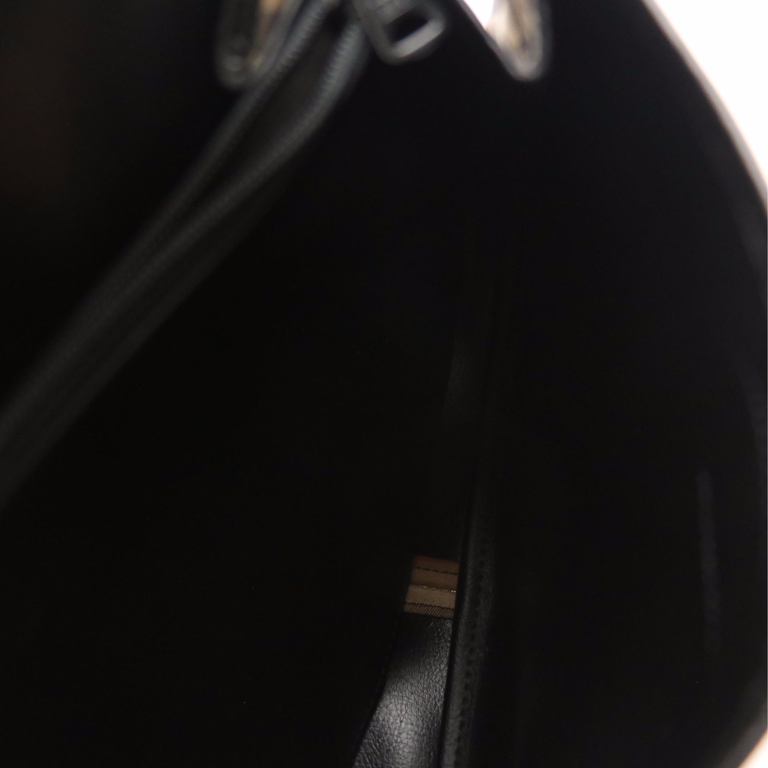 Burberrys' Hook-Front Saddle Flap Bag in Haymarket Check Canvas and Leather