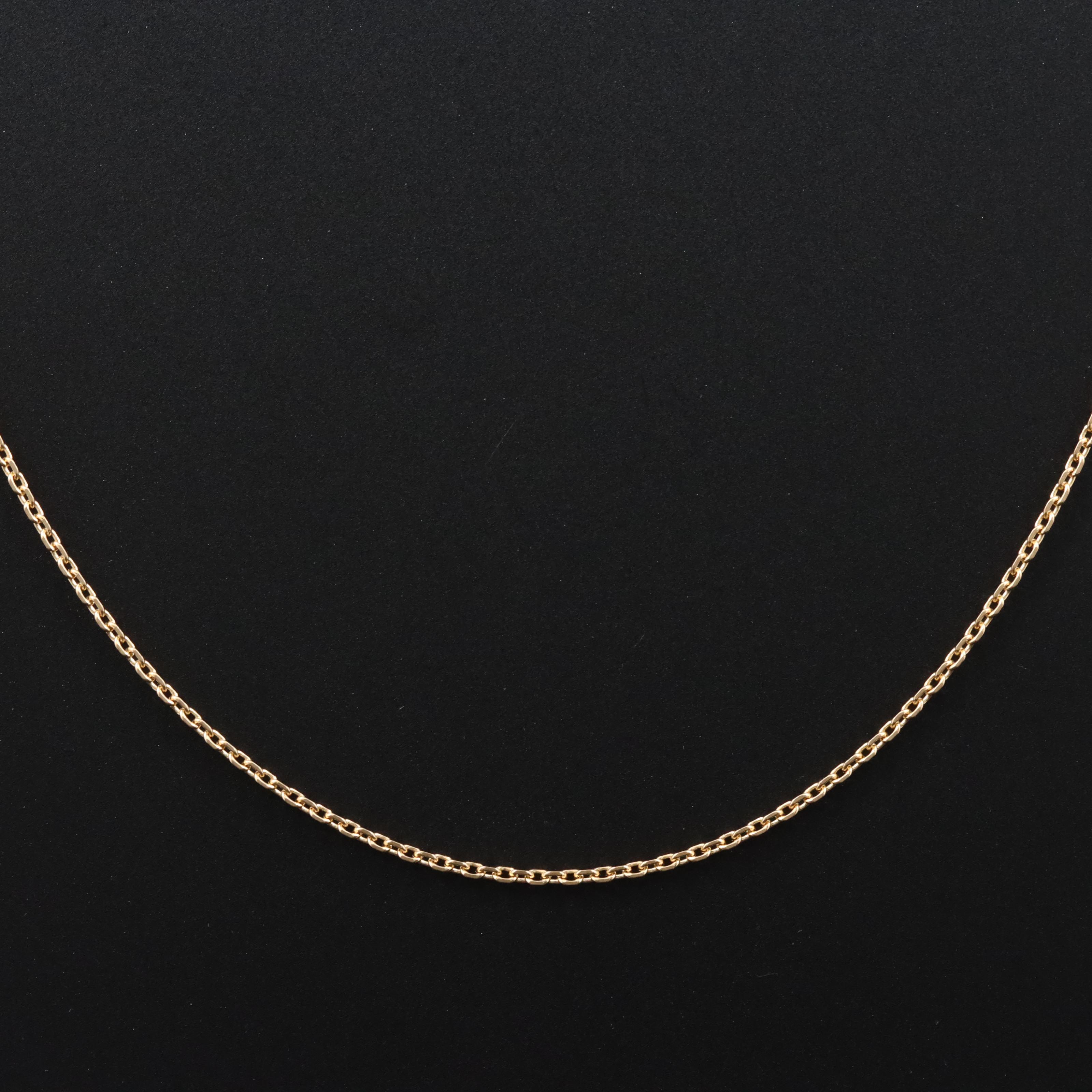 14K Cable Chain Necklace