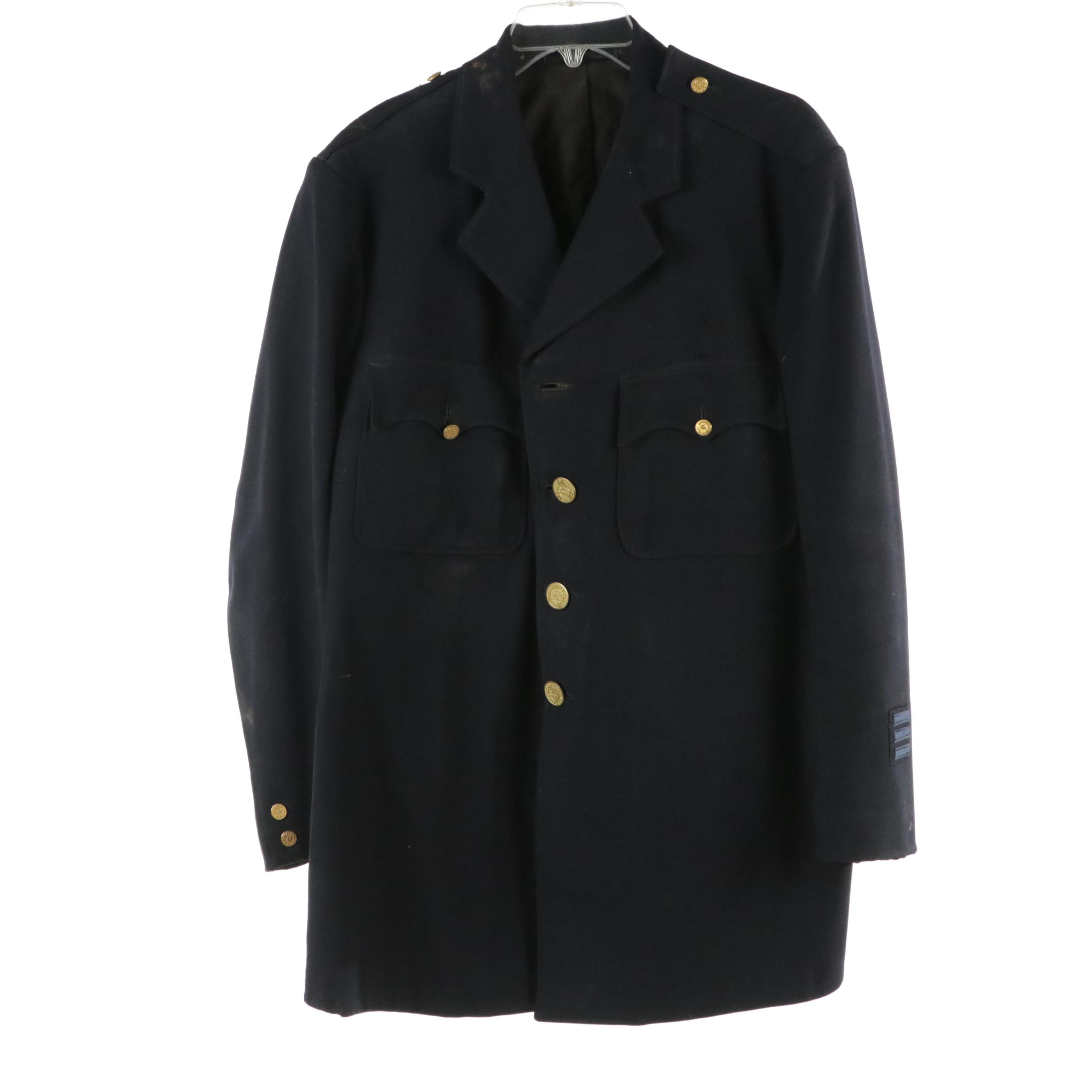 Korean War Era U.S. Navy Dress and Undress Blue Service Uniforms, Other Uniform