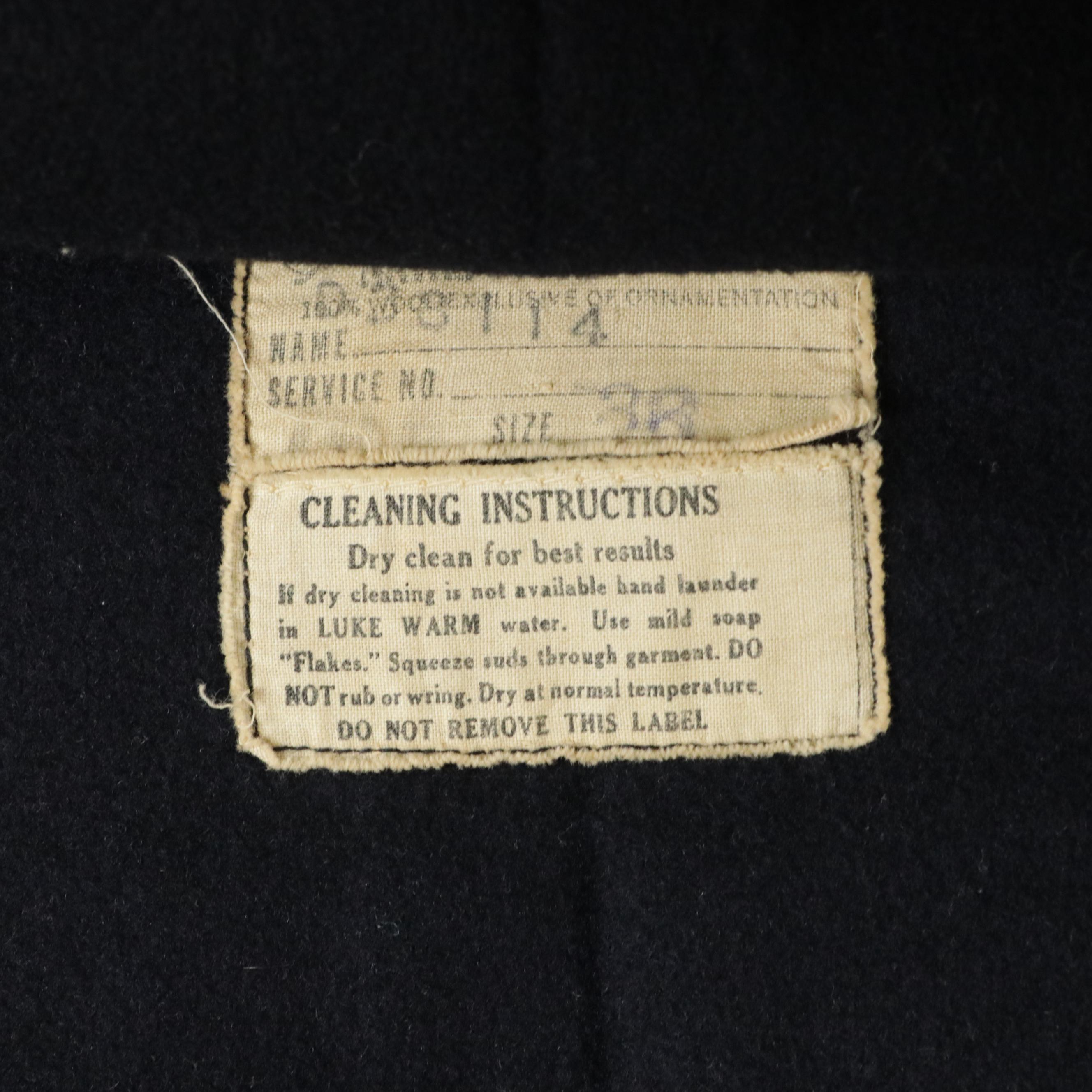 Korean War Era U.S. Navy Dress and Undress Blue Service Uniforms, Other Uniform