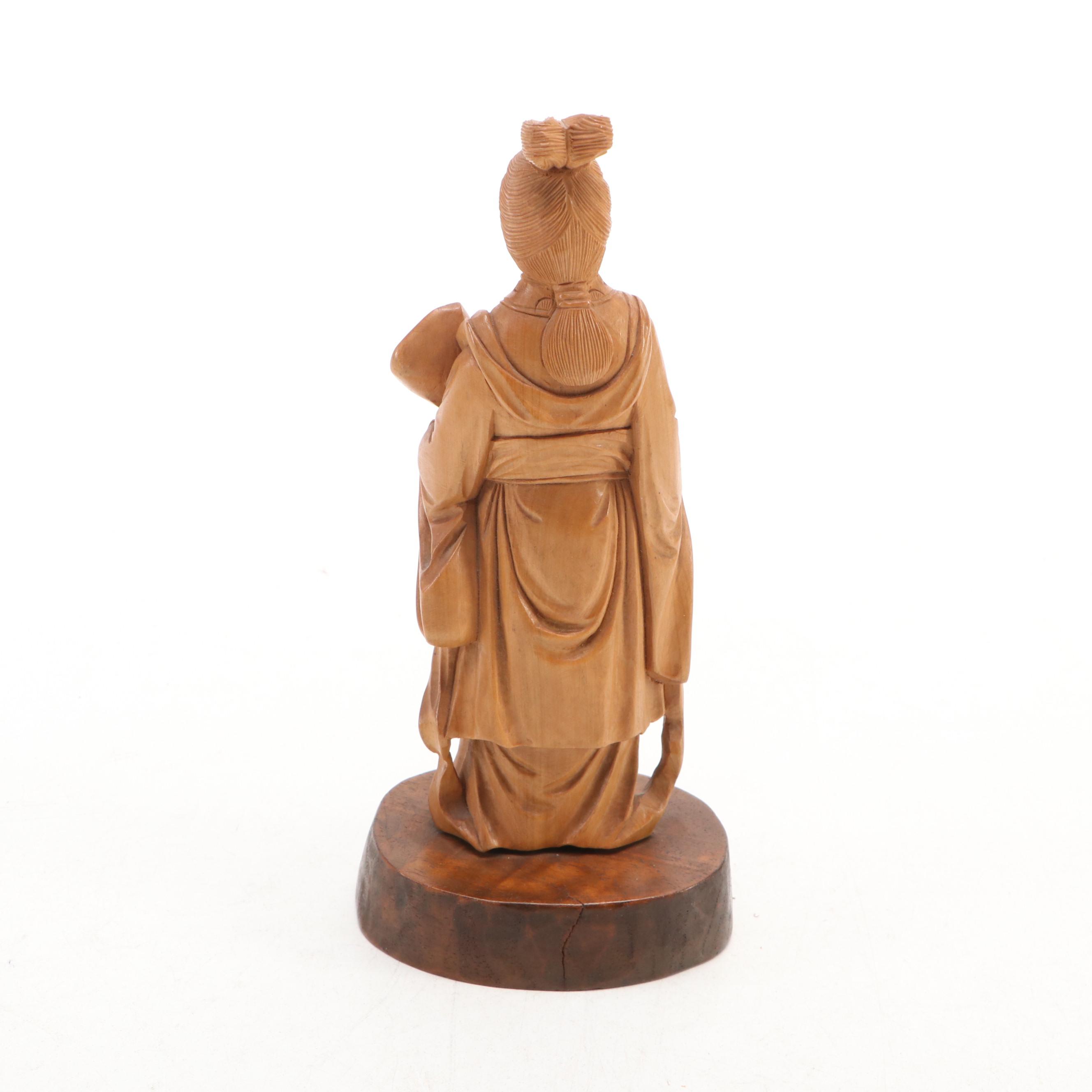 Chinese Inkstone with Cloisonné Napkin Rings and Other Decor