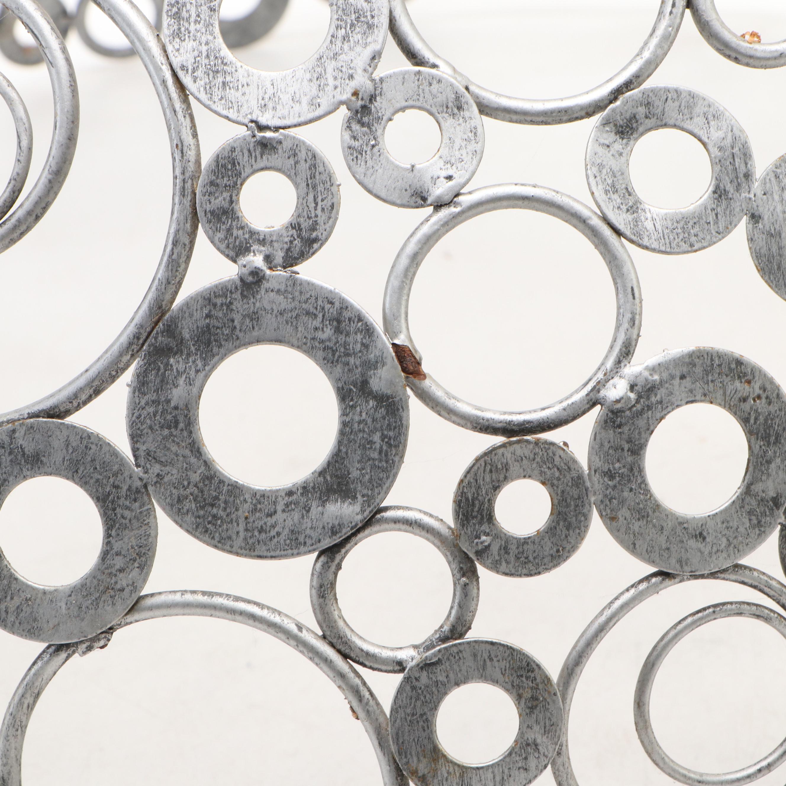 Soldered Metal Washer Lamp or Pendant Shade