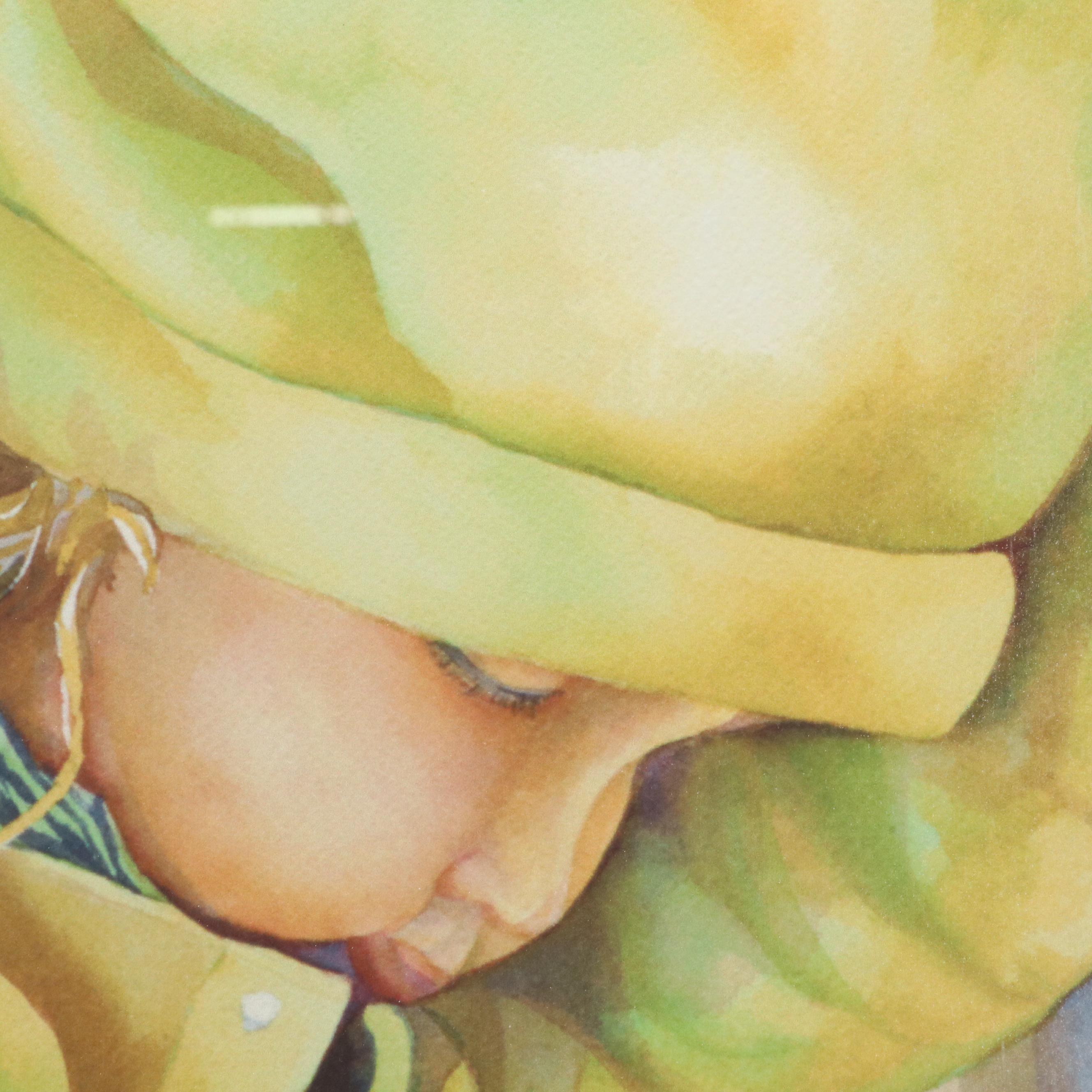 J. Stone Giclée "Papa's Hand," 21st Century